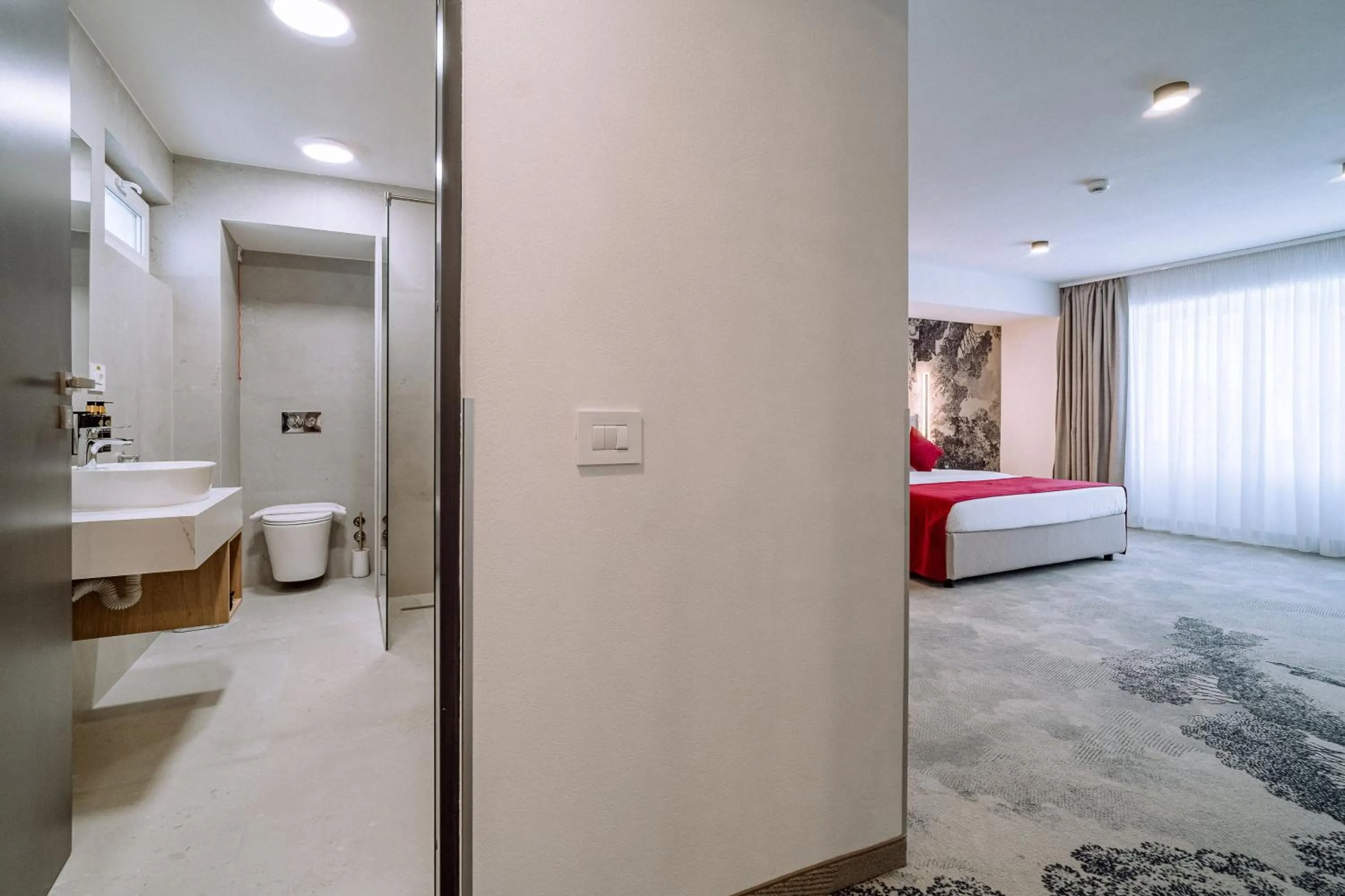 Photo of the whole room, Bed in ARIS Boutique Hotel & SPA