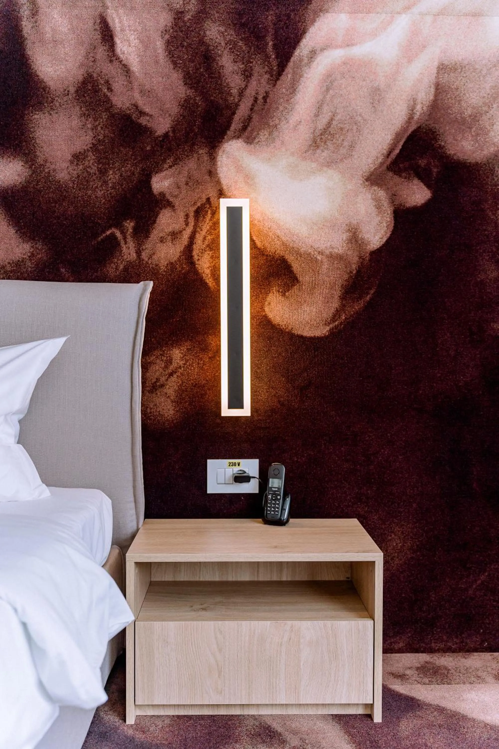 Bed in ARIS Boutique Hotel & SPA