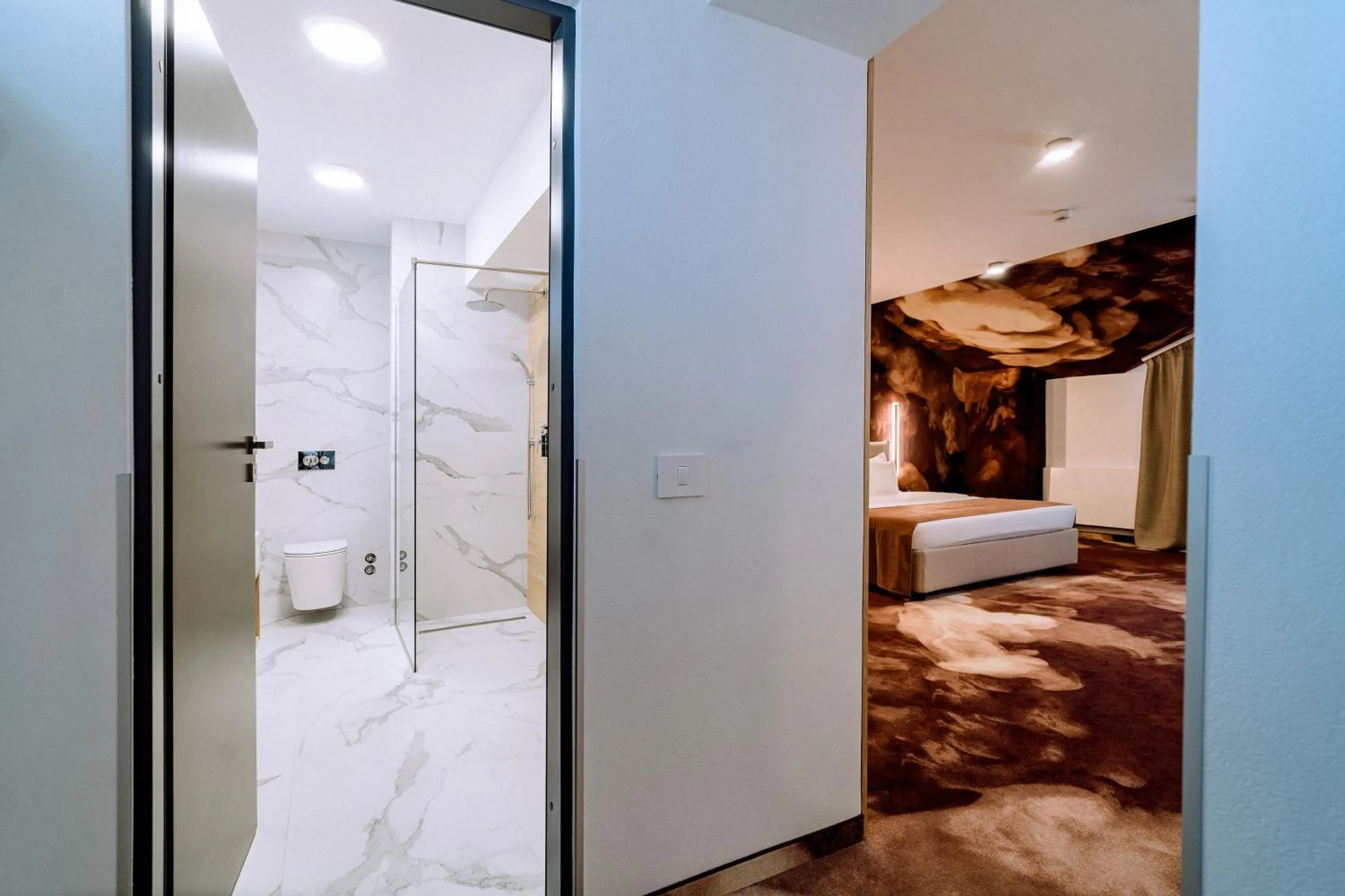 Photo of the whole room, Bed in ARIS Boutique Hotel & SPA