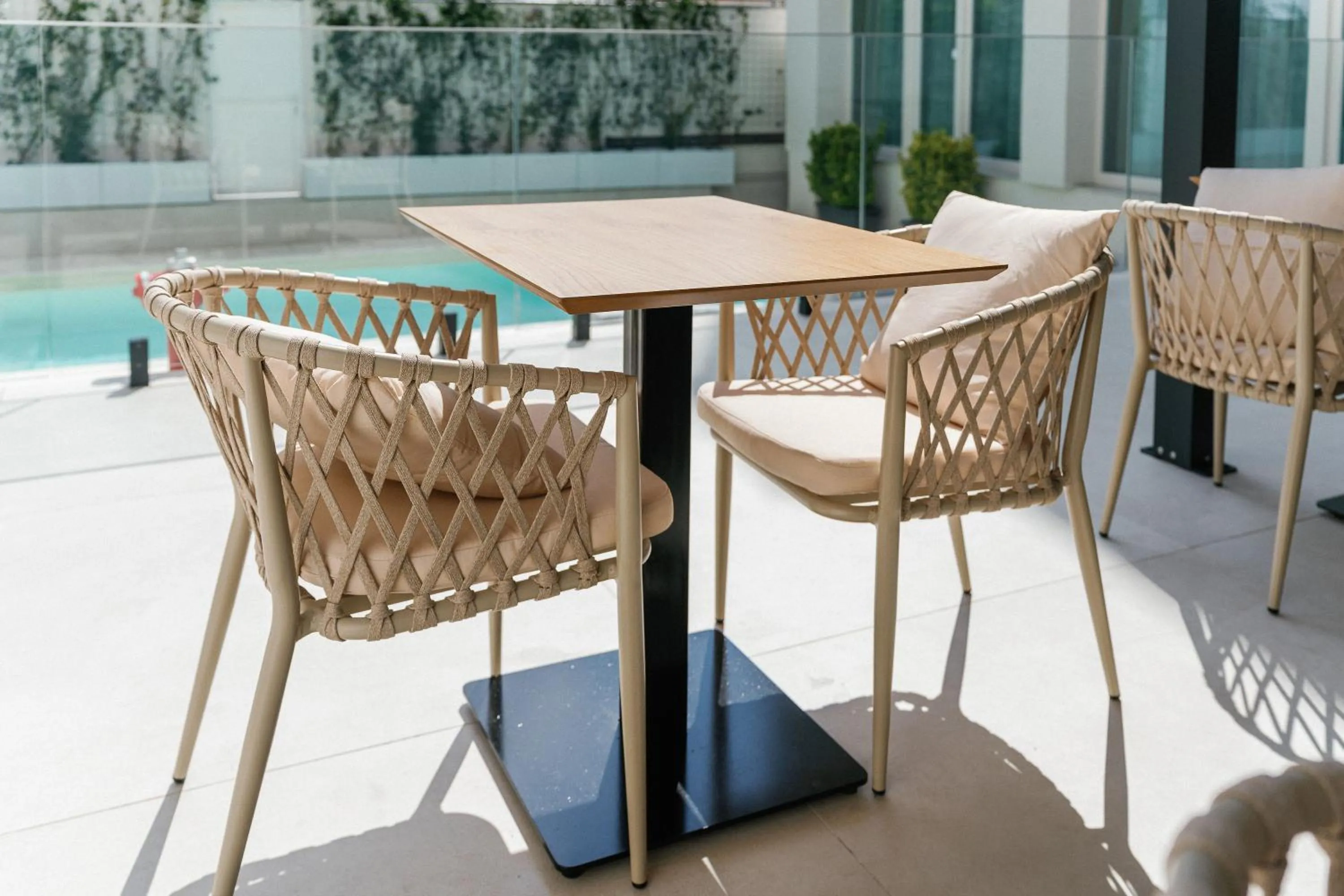 Balcony/Terrace in ARIS Boutique Hotel & SPA