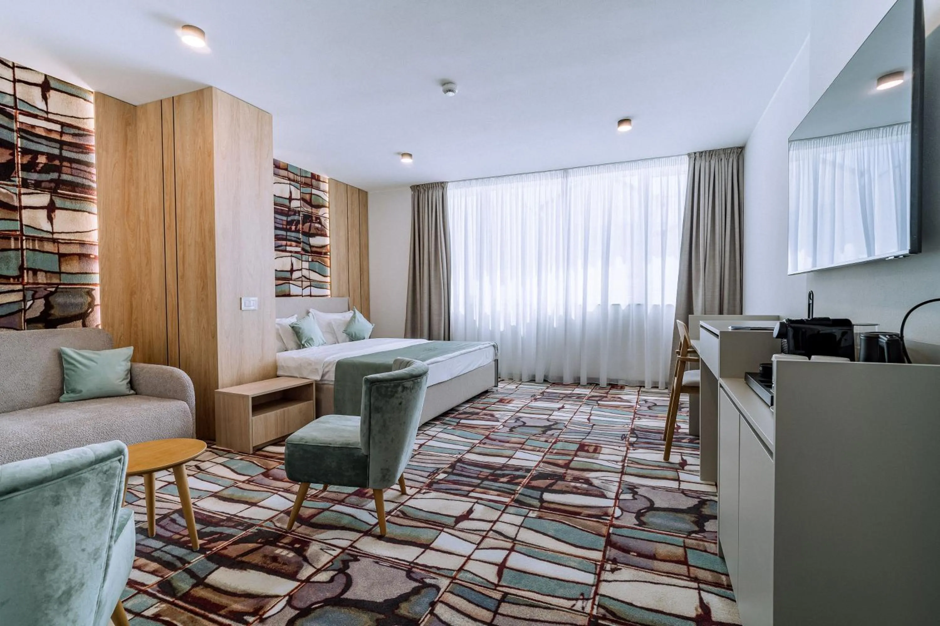 Photo of the whole room, Bed in ARIS Boutique Hotel & SPA