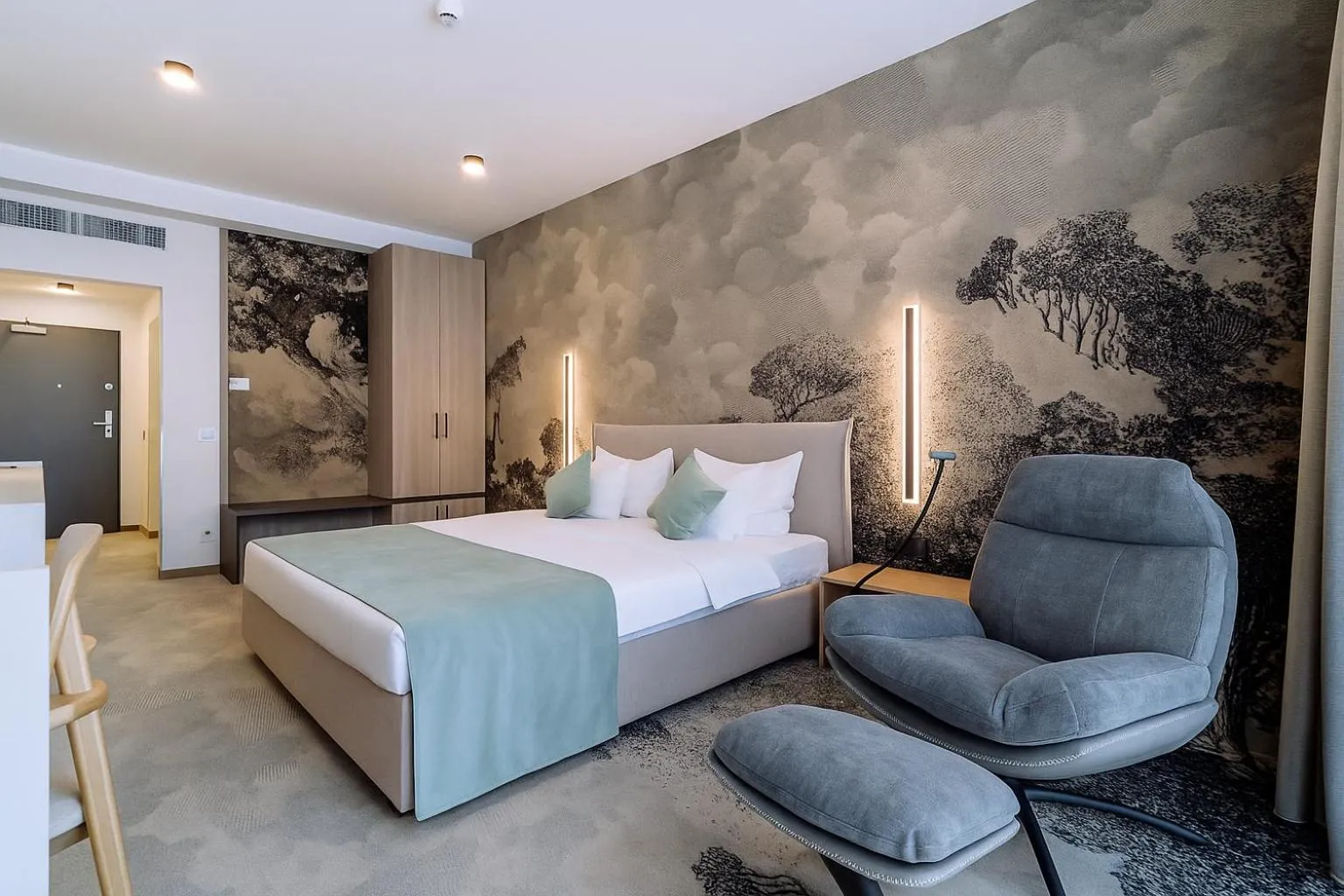 Photo of the whole room, Bed in ARIS Boutique Hotel & SPA