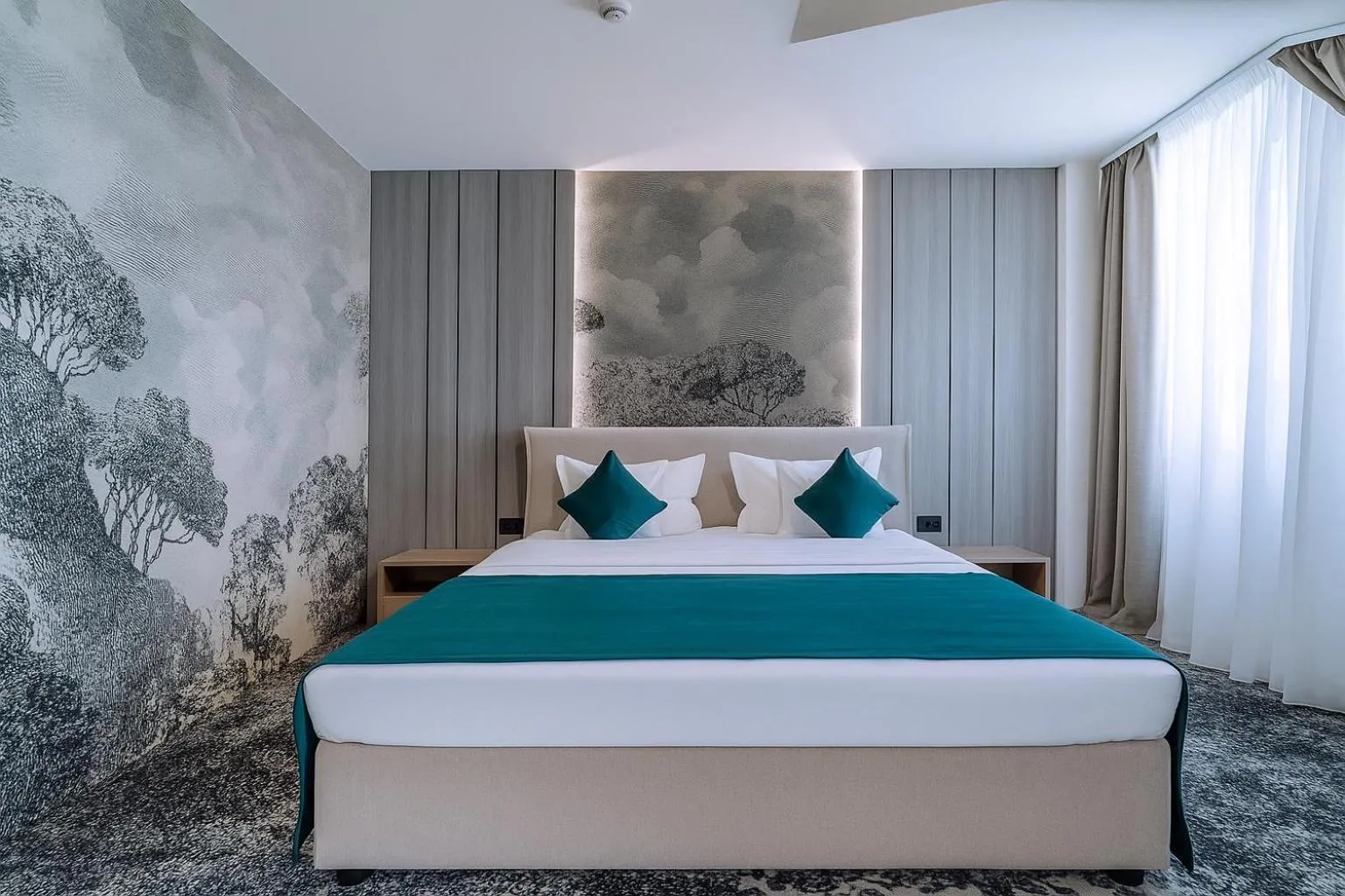 Photo of the whole room, Bed in ARIS Boutique Hotel & SPA