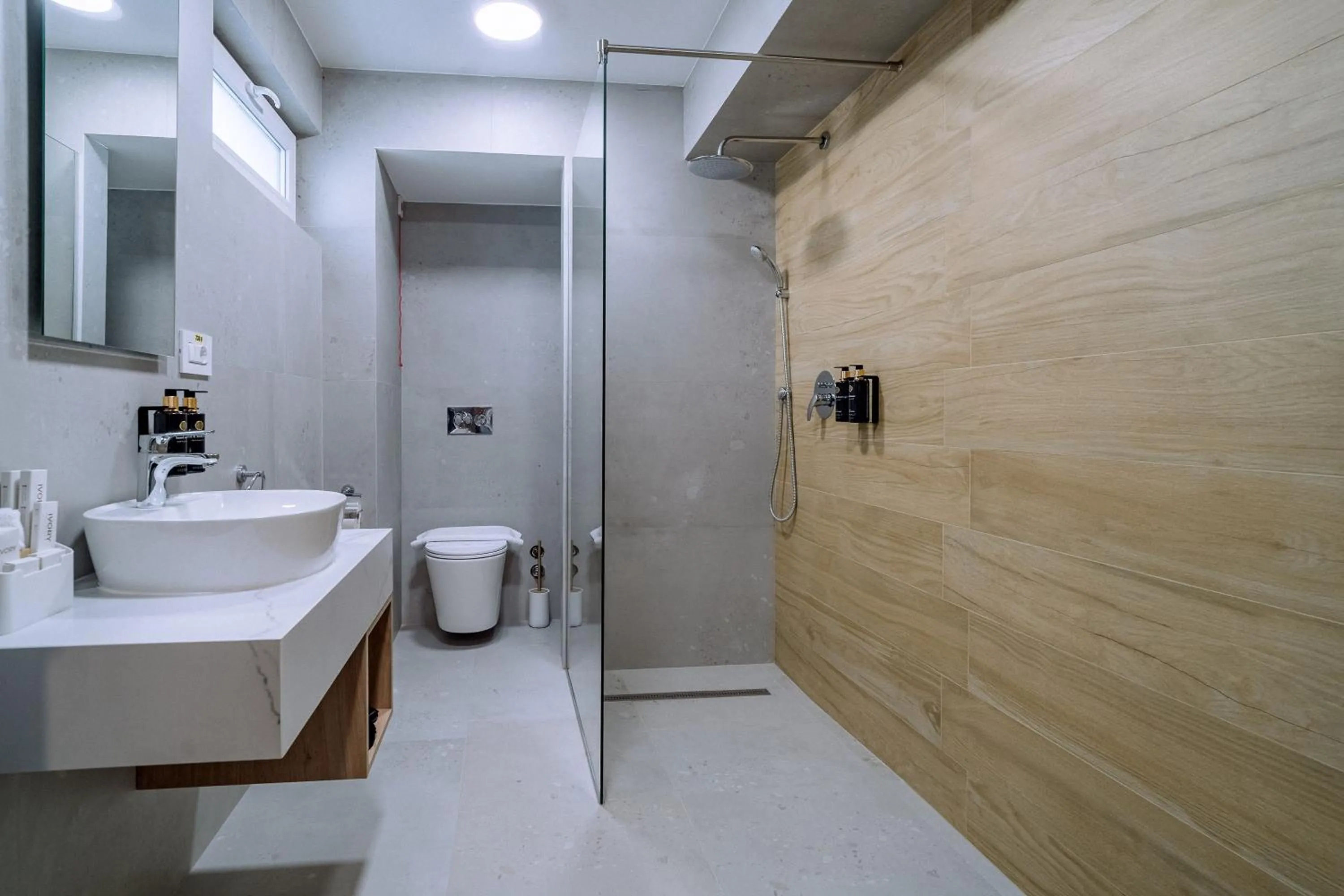Shower in ARIS Boutique Hotel & SPA