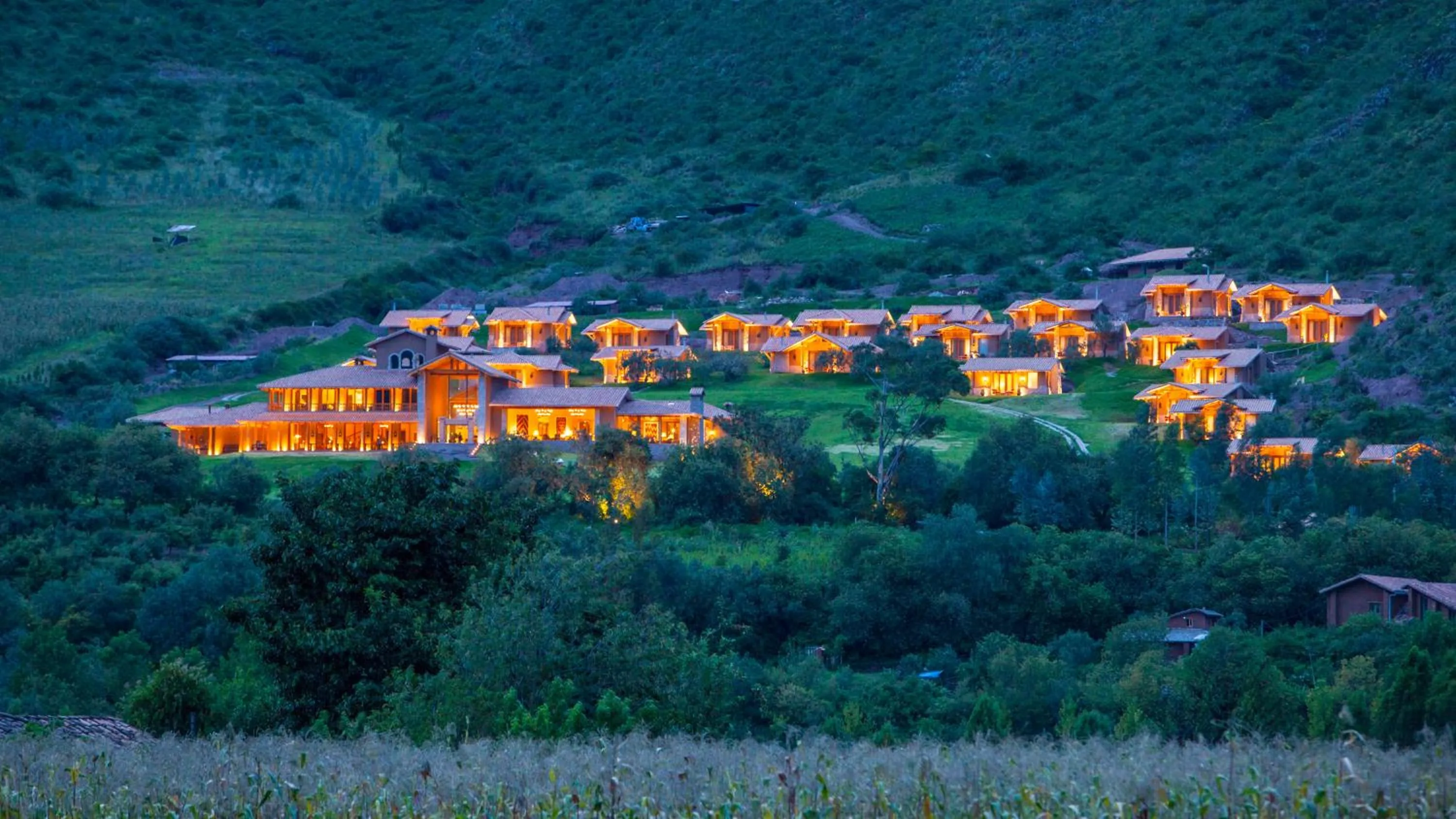 Property building in Inkaterra Hacienda Urubamba