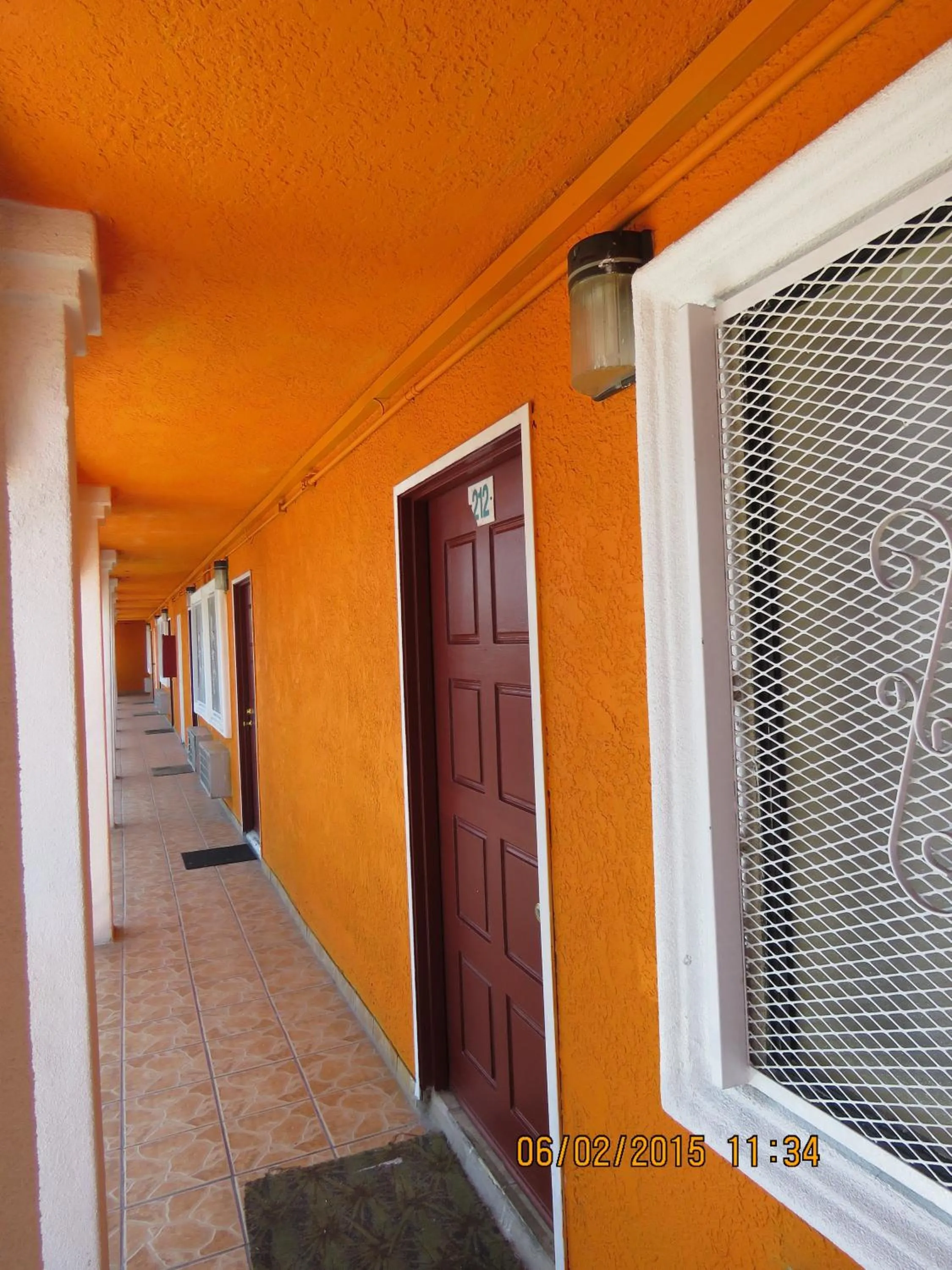 Balcony/Terrace in Central Inn Motel