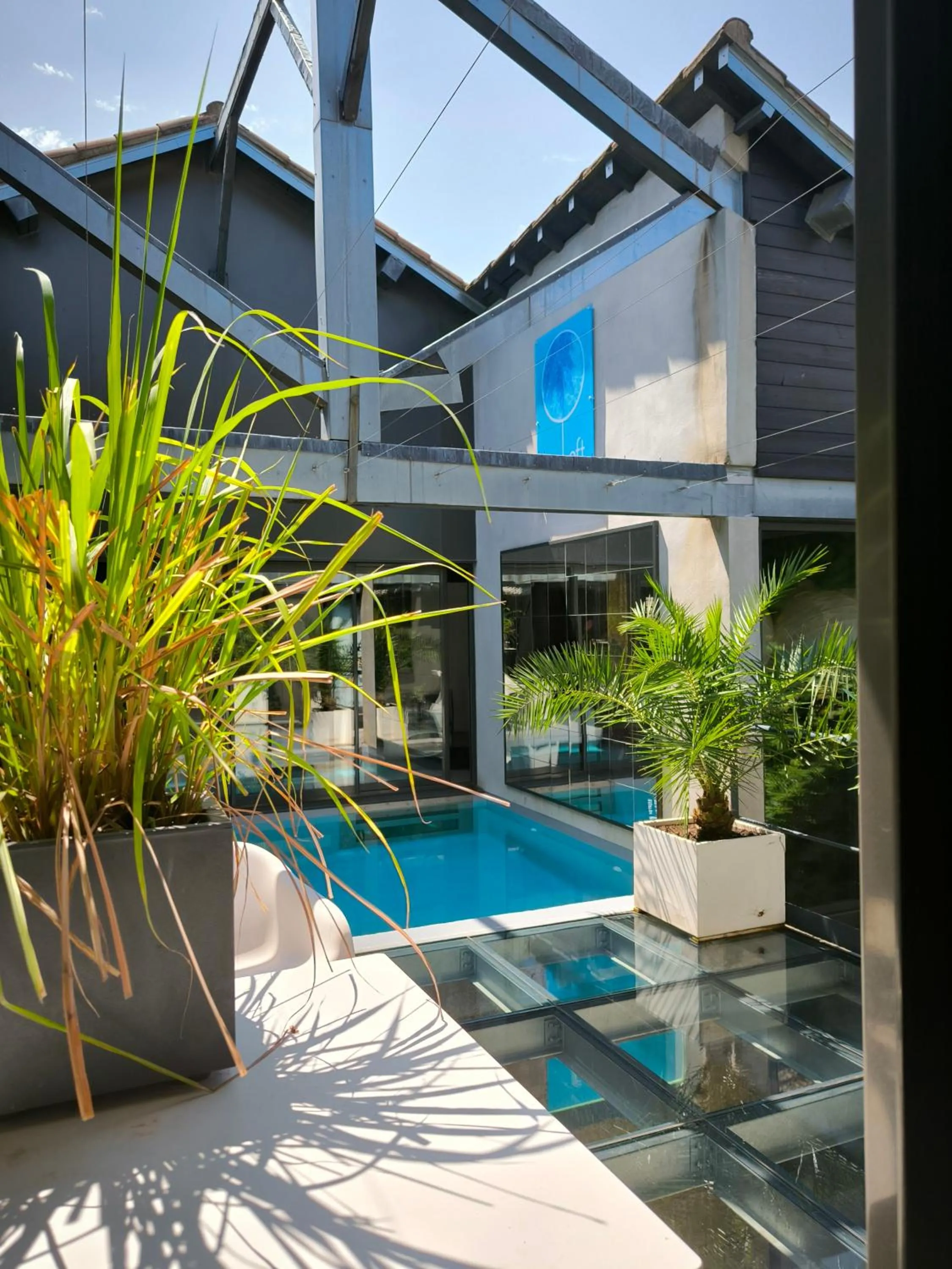 Patio in Be Loft B&B Pool & Spa