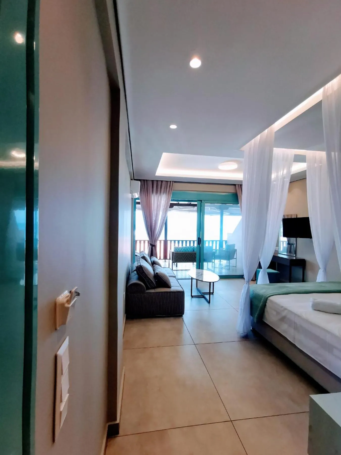 Bed in The Ionian View