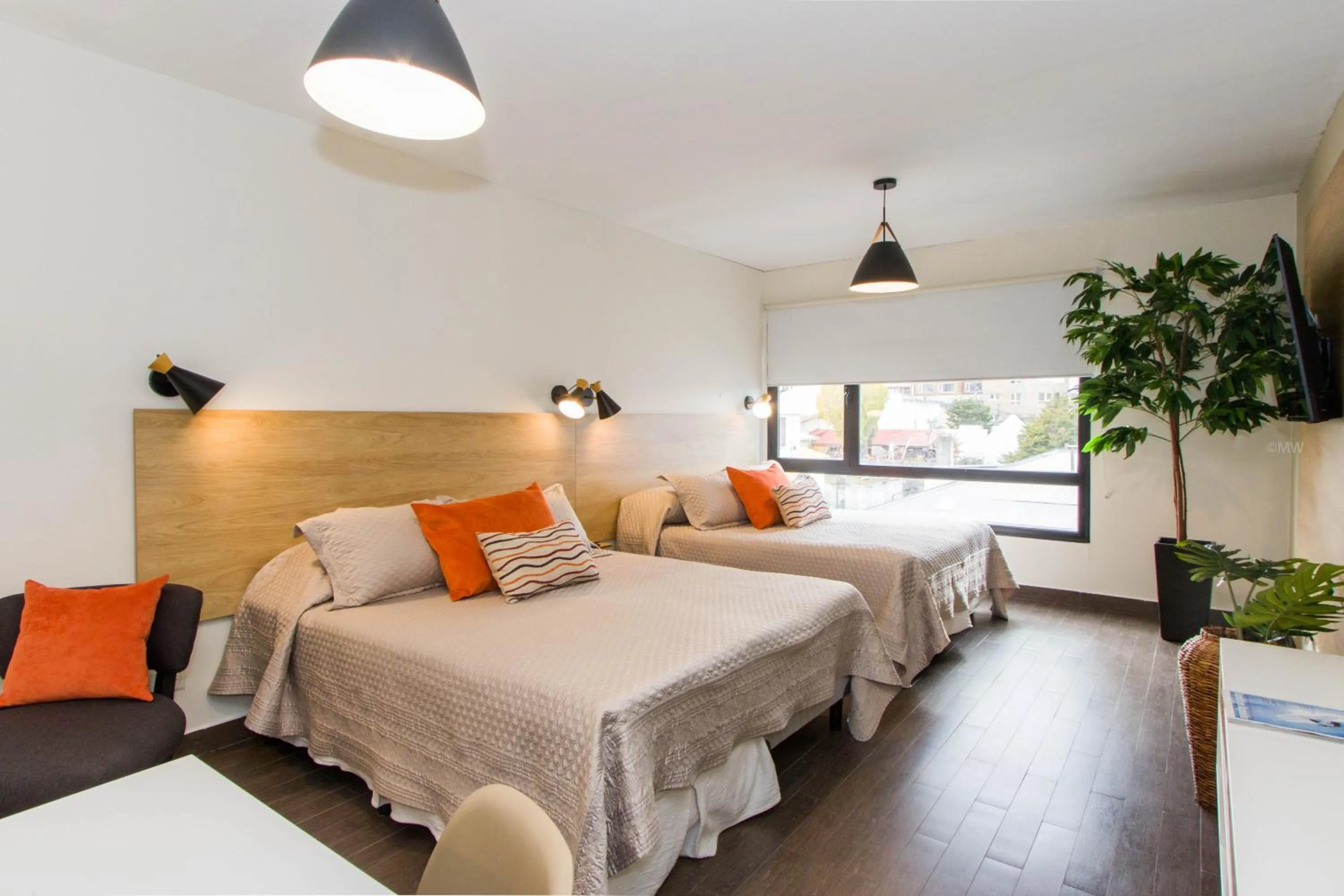 Bed in Rivadavia Apartamentos