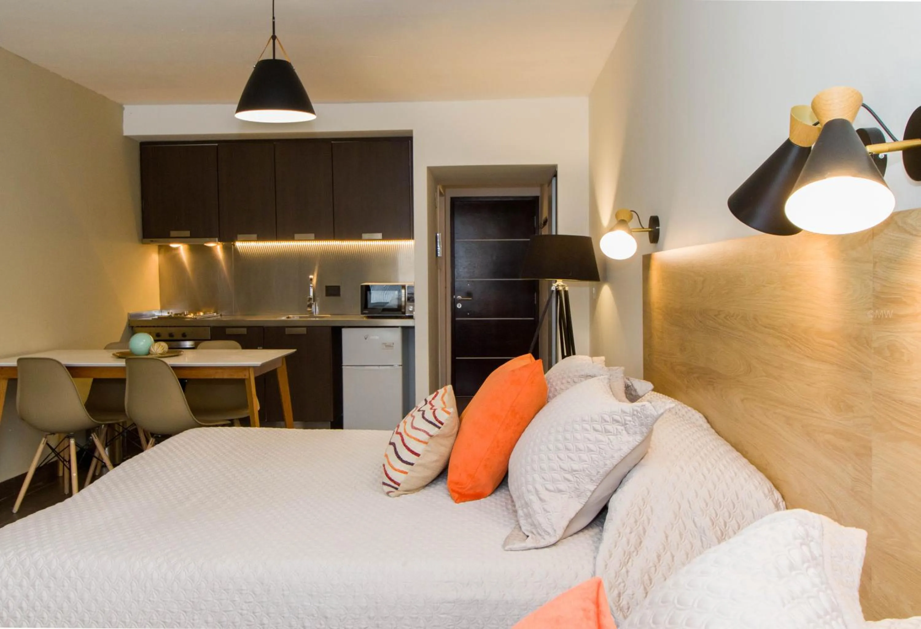 Bed in Rivadavia Apartamentos