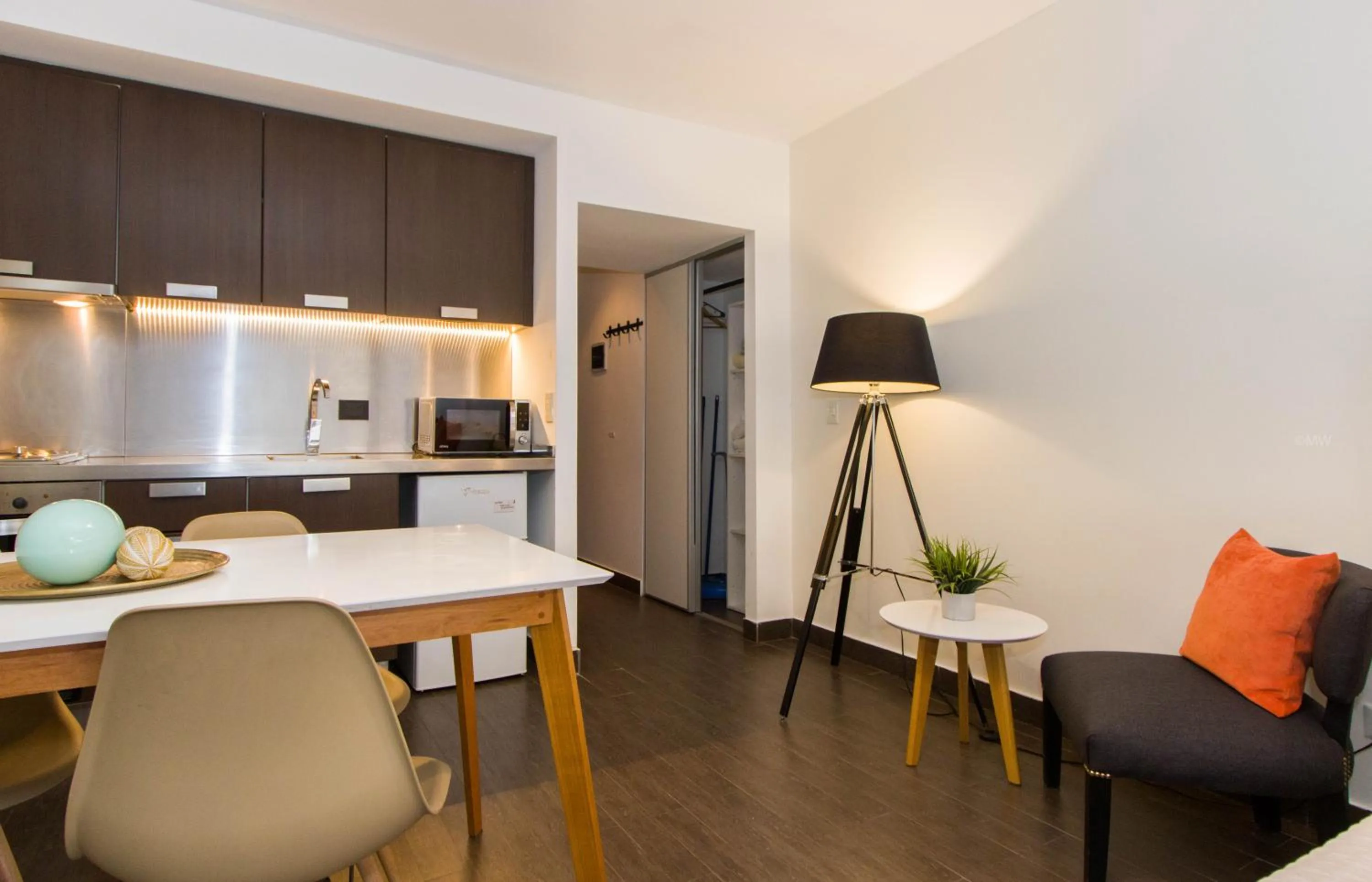 Kitchen or kitchenette in Rivadavia Apartamentos