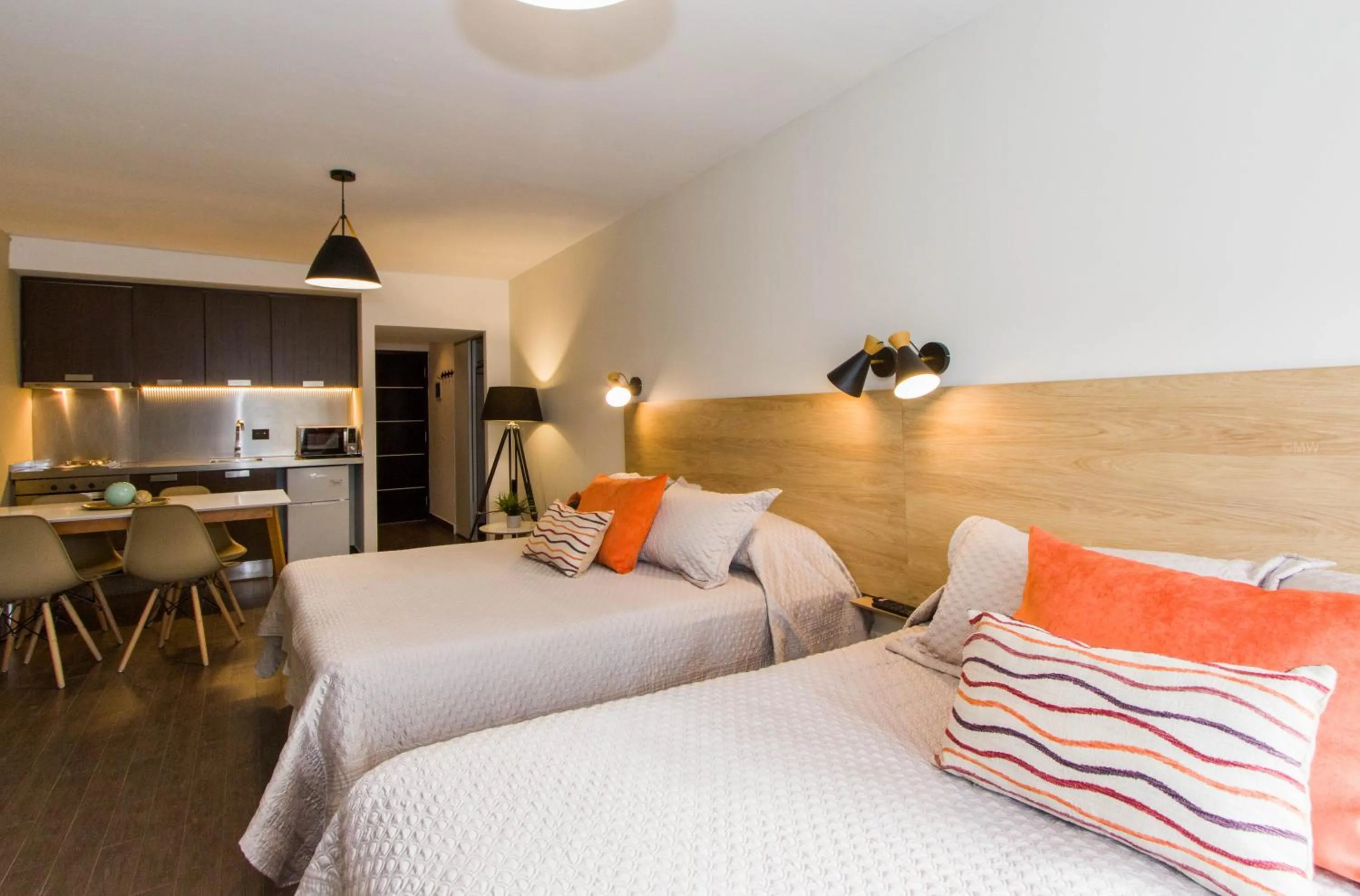 Bed in Rivadavia Apartamentos