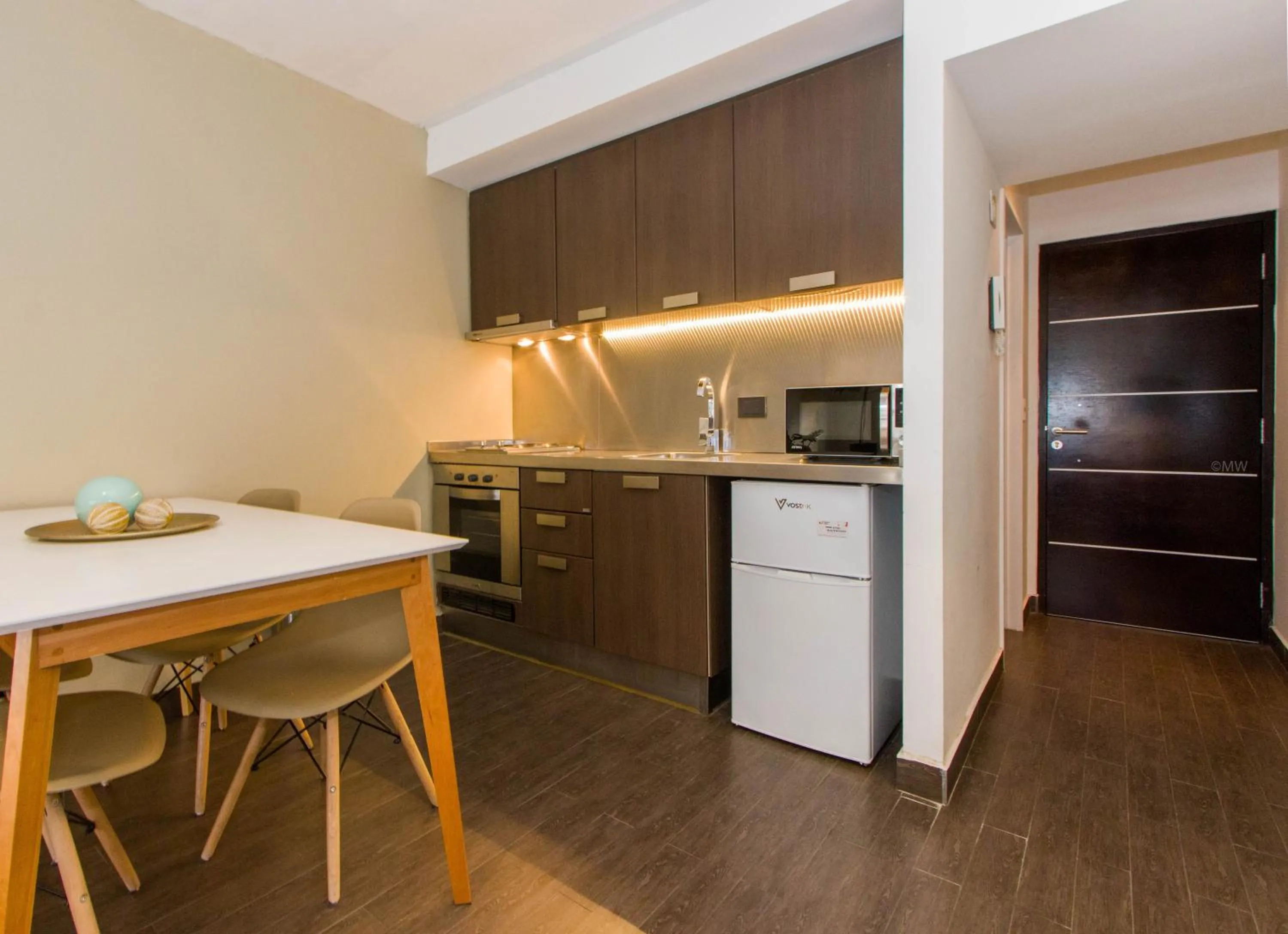 Kitchen or kitchenette in Rivadavia Apartamentos