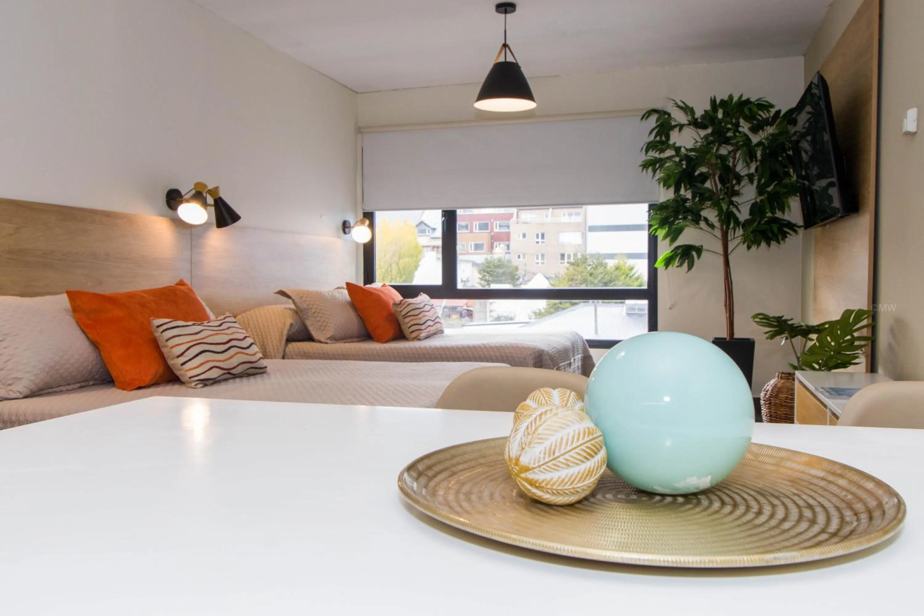 Bed in Rivadavia Apartamentos