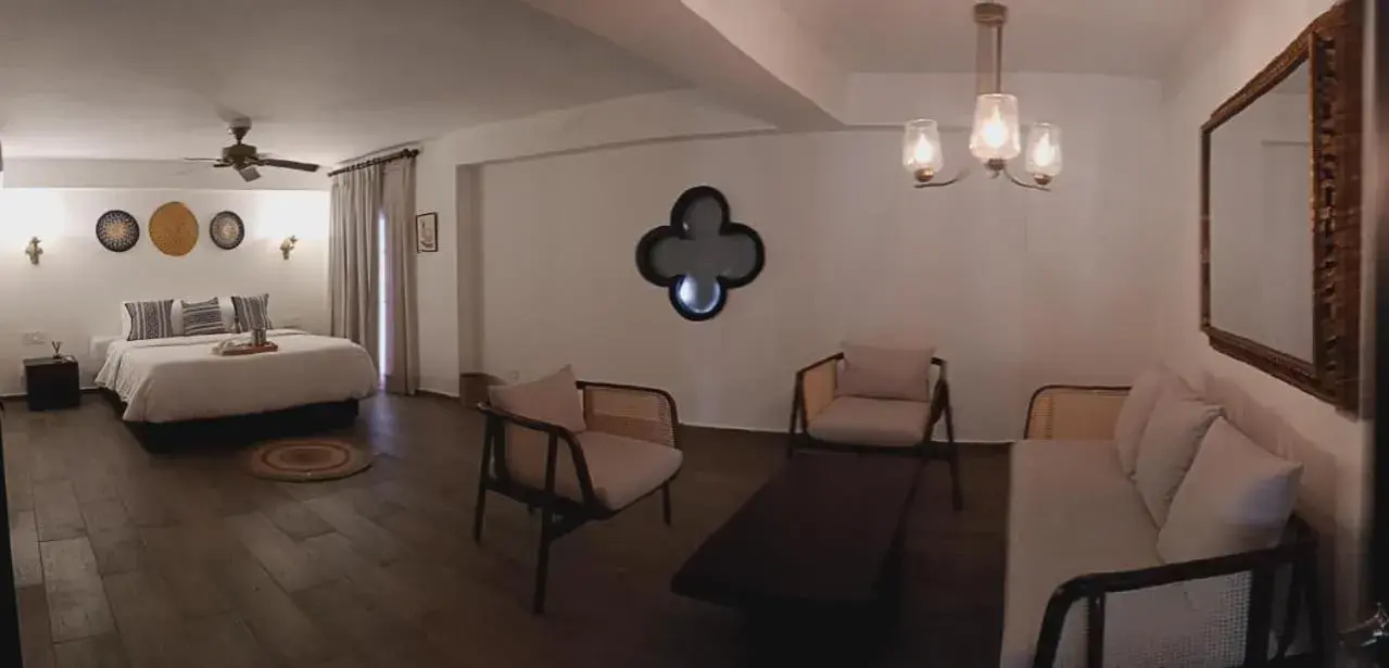 King Room with Balcony in Hotel Boutique Patio Corao King Room with Balcony in Hotel Boutique Patio Corao