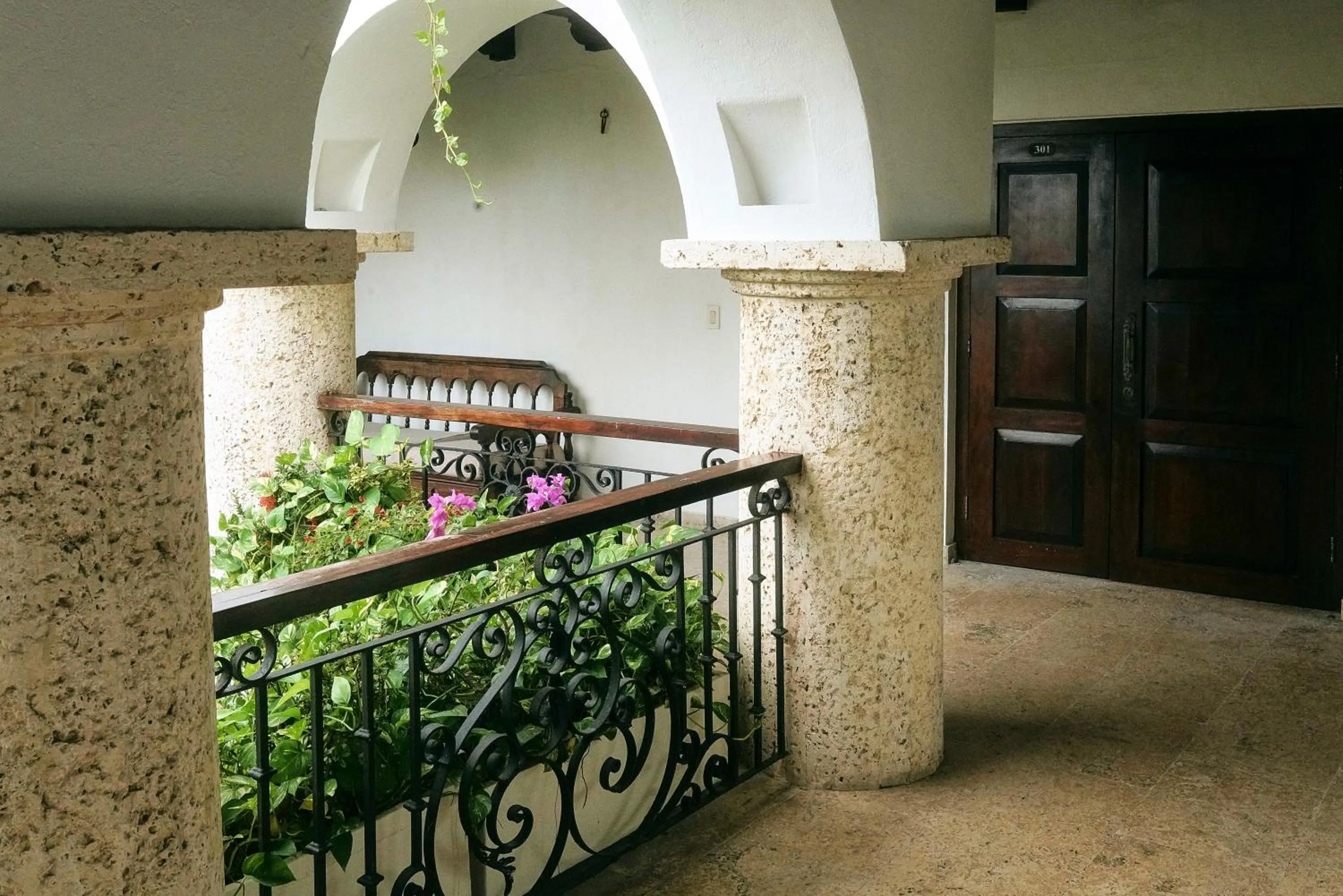 Property building in Hotel Boutique Patio Corao