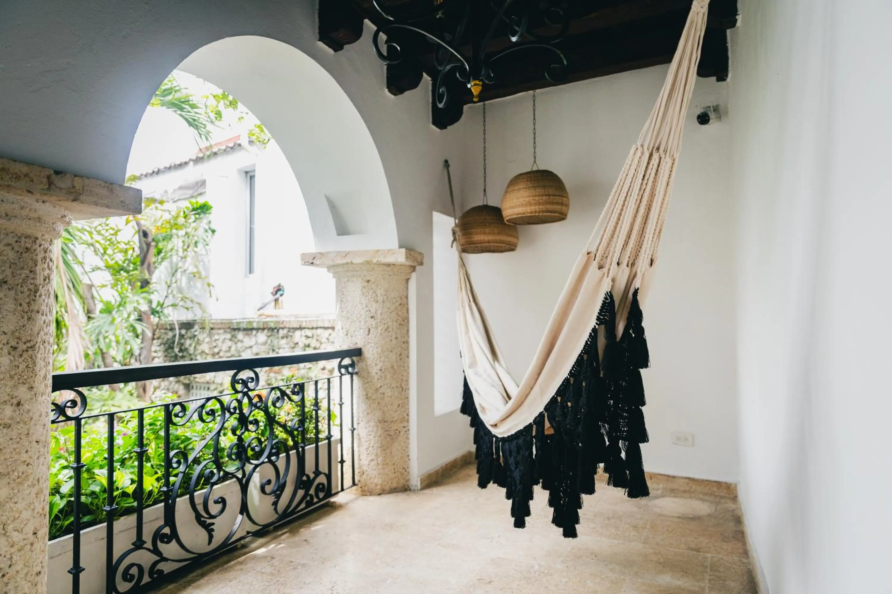 Garden view in Hotel Boutique Patio Corao