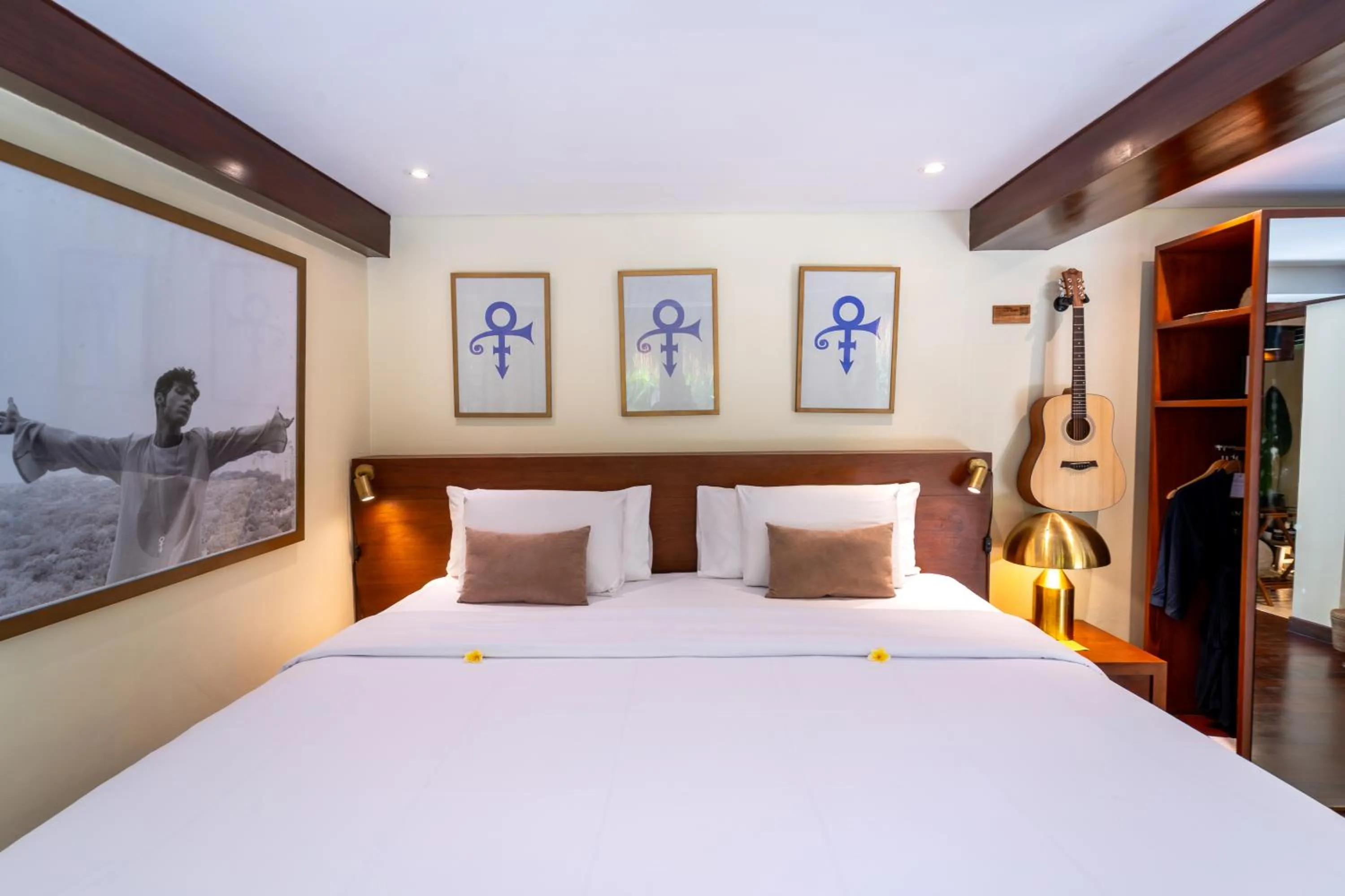 Bed in Soulshine Resort Ubud, Bali