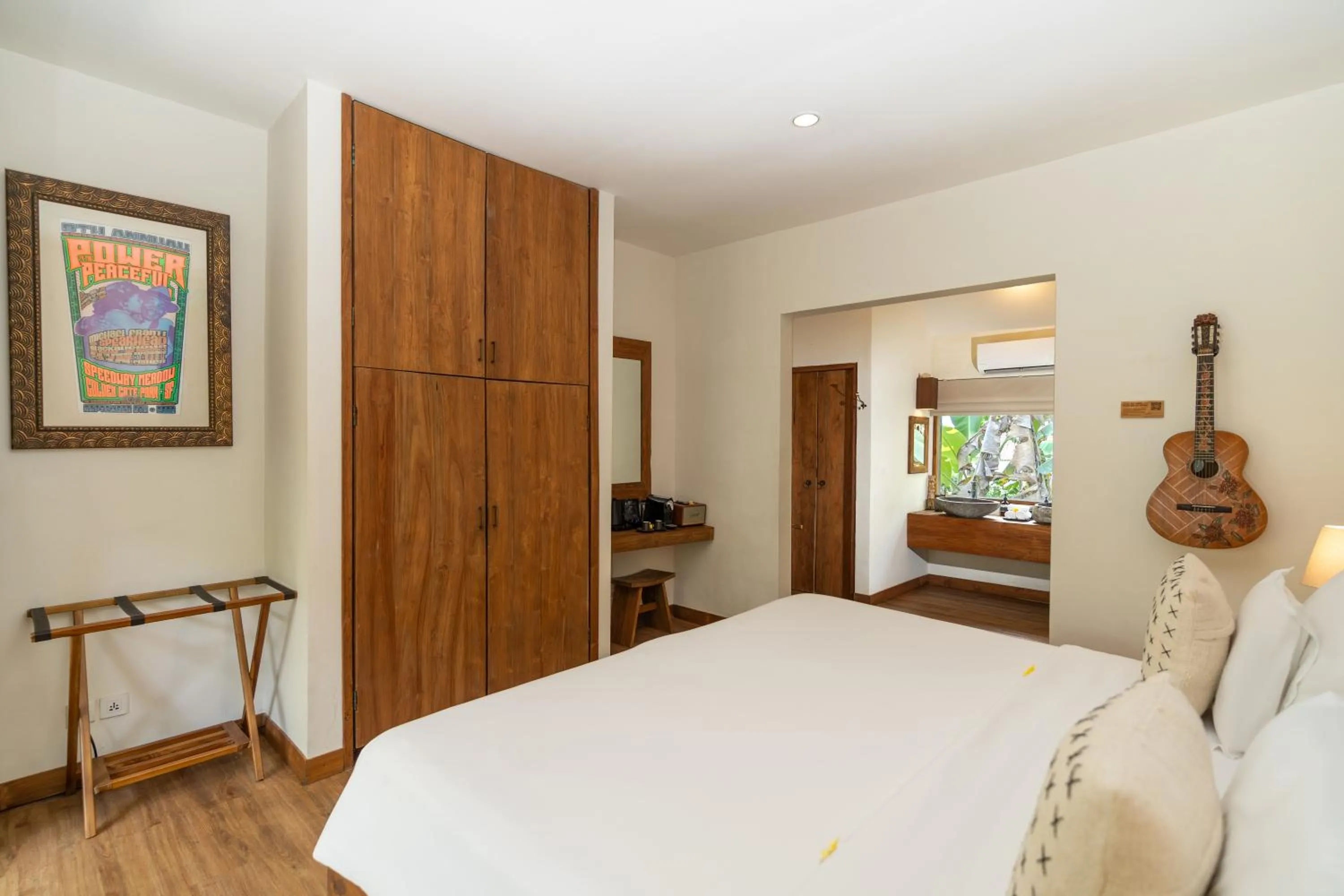 Bed in Soulshine Resort Ubud, Bali