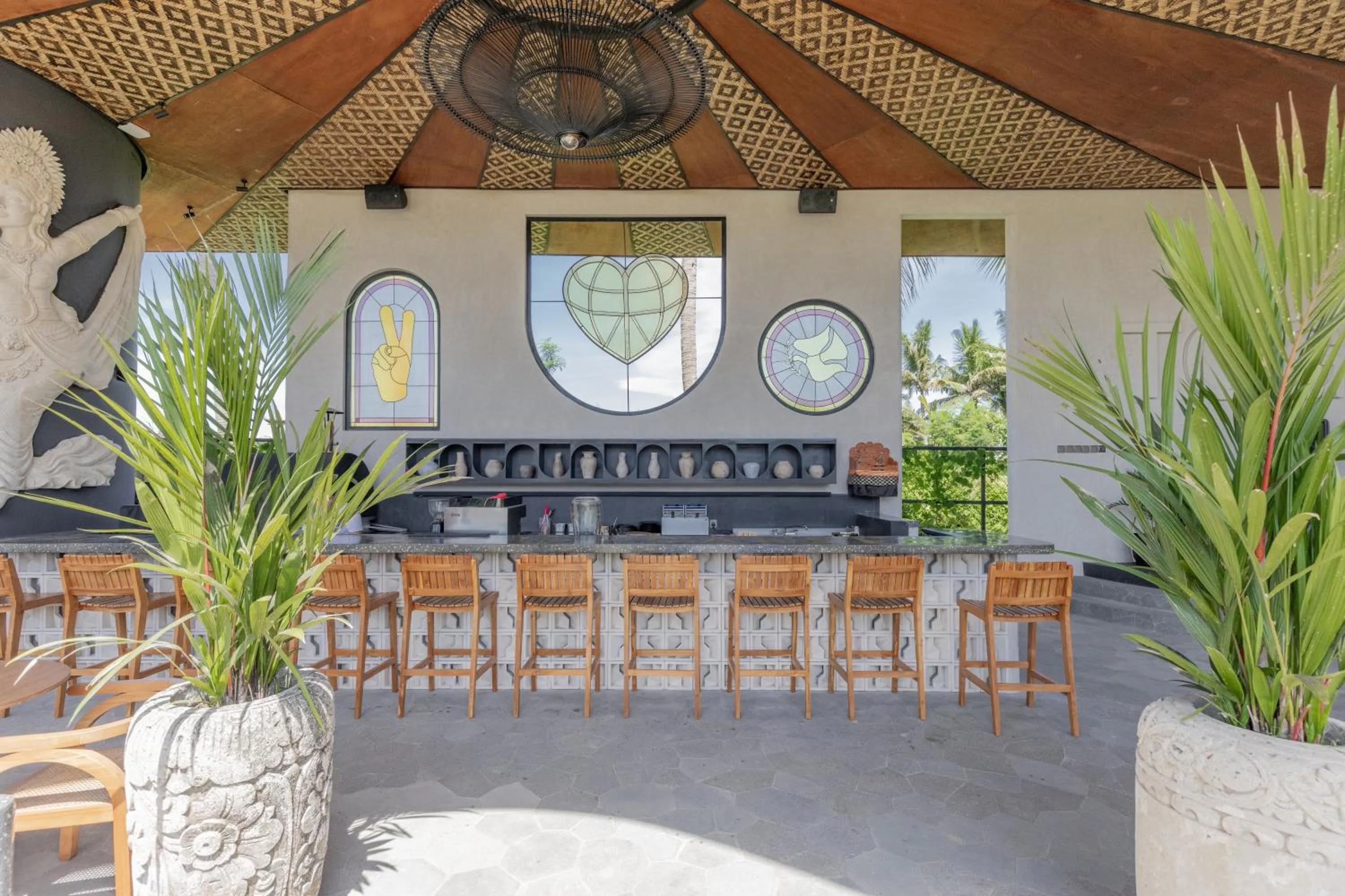 Lounge or bar in Soulshine Resort Ubud, Bali