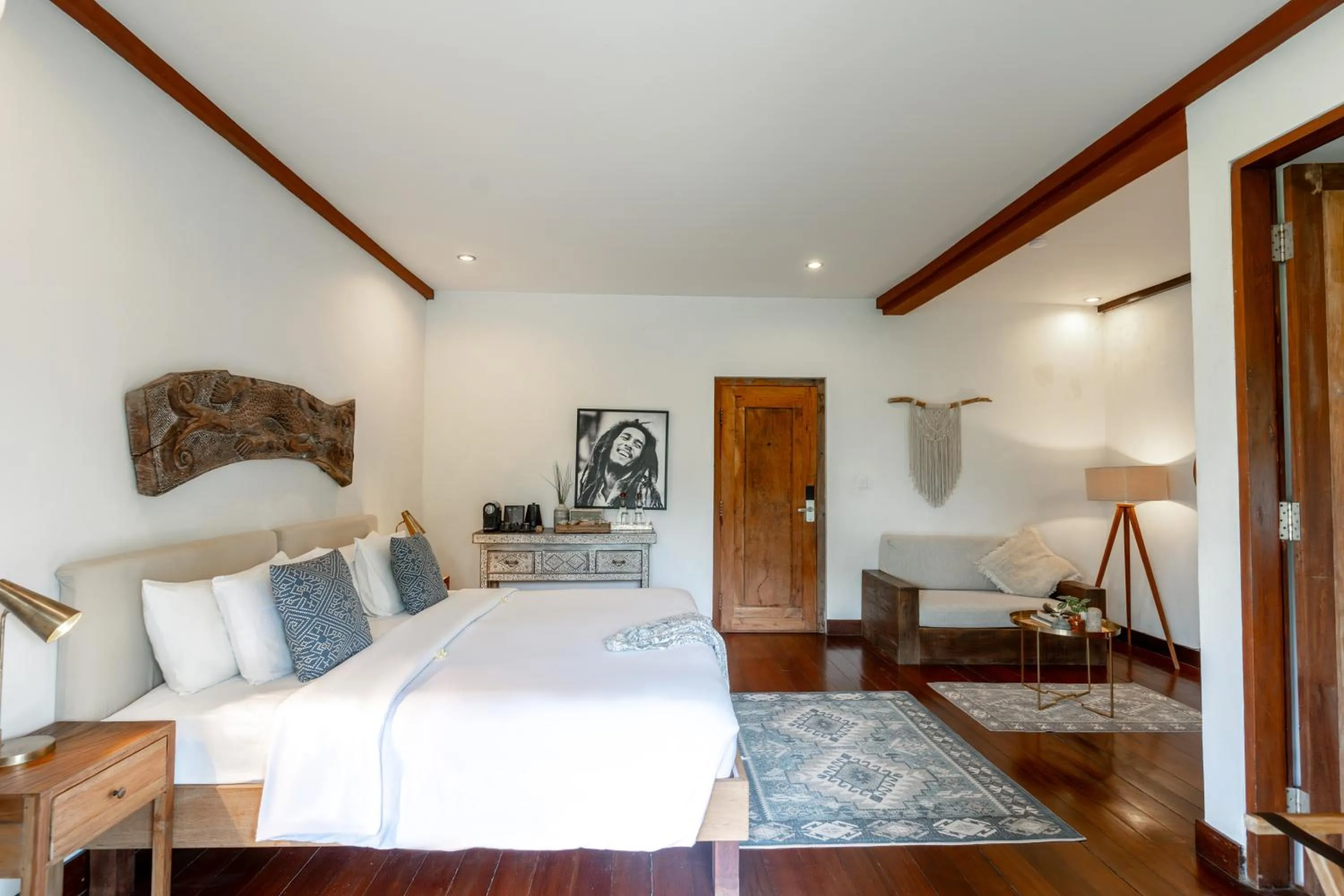 Bed in Soulshine Resort Ubud, Bali