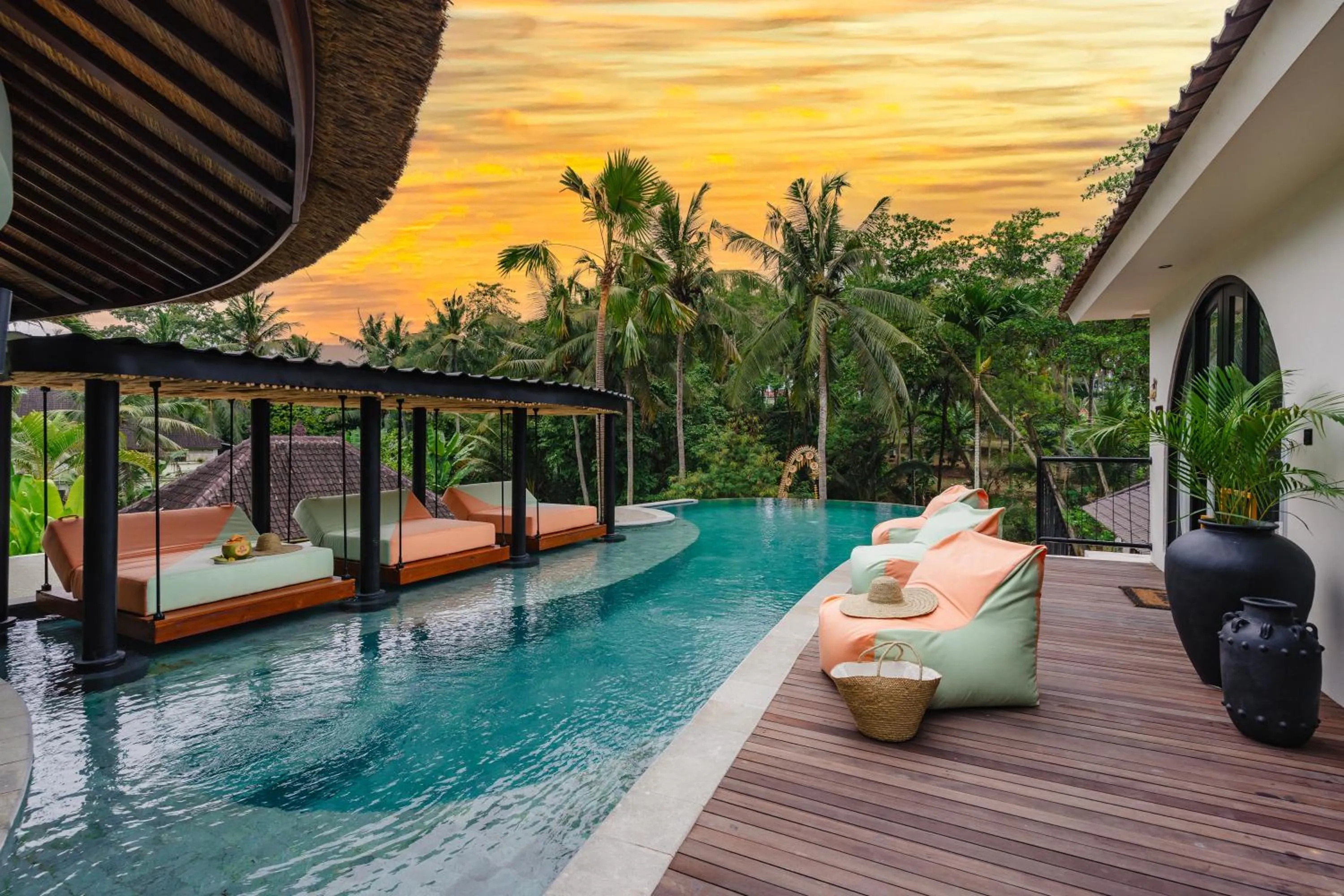 Swimming pool in Soulshine Resort Ubud, Bali