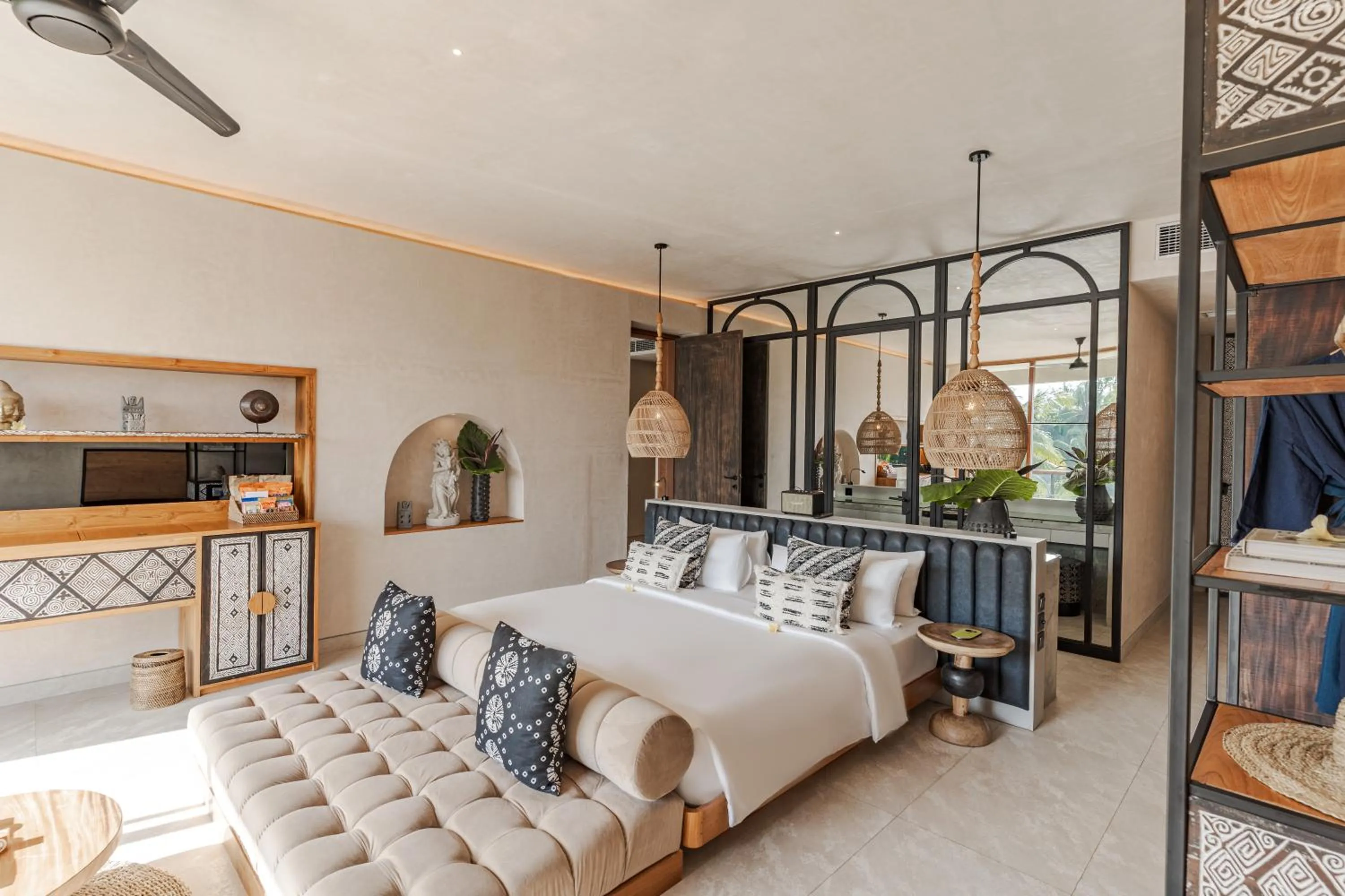 Bed in Soulshine Resort Ubud, Bali