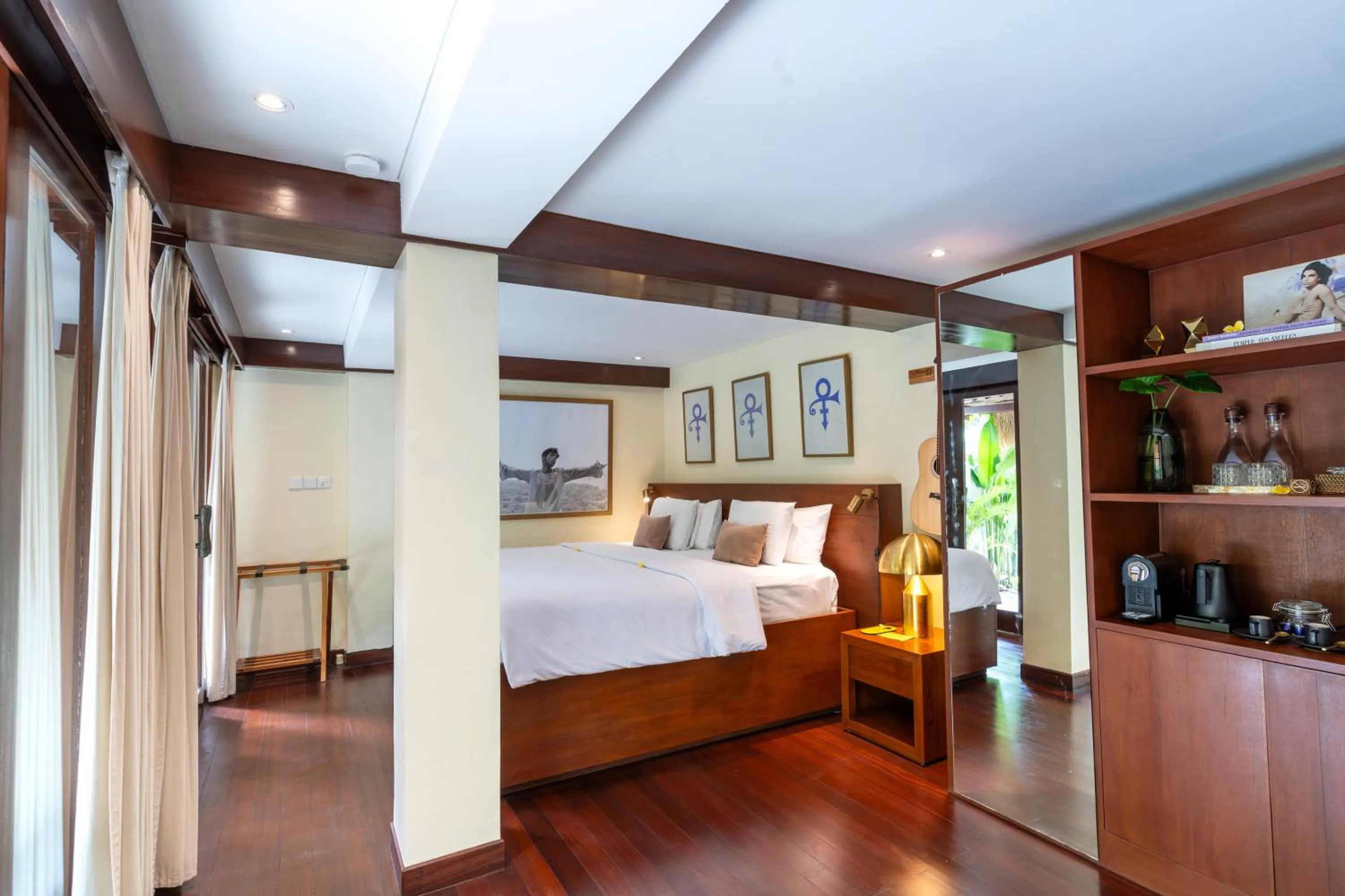 Bed in Soulshine Resort Ubud, Bali