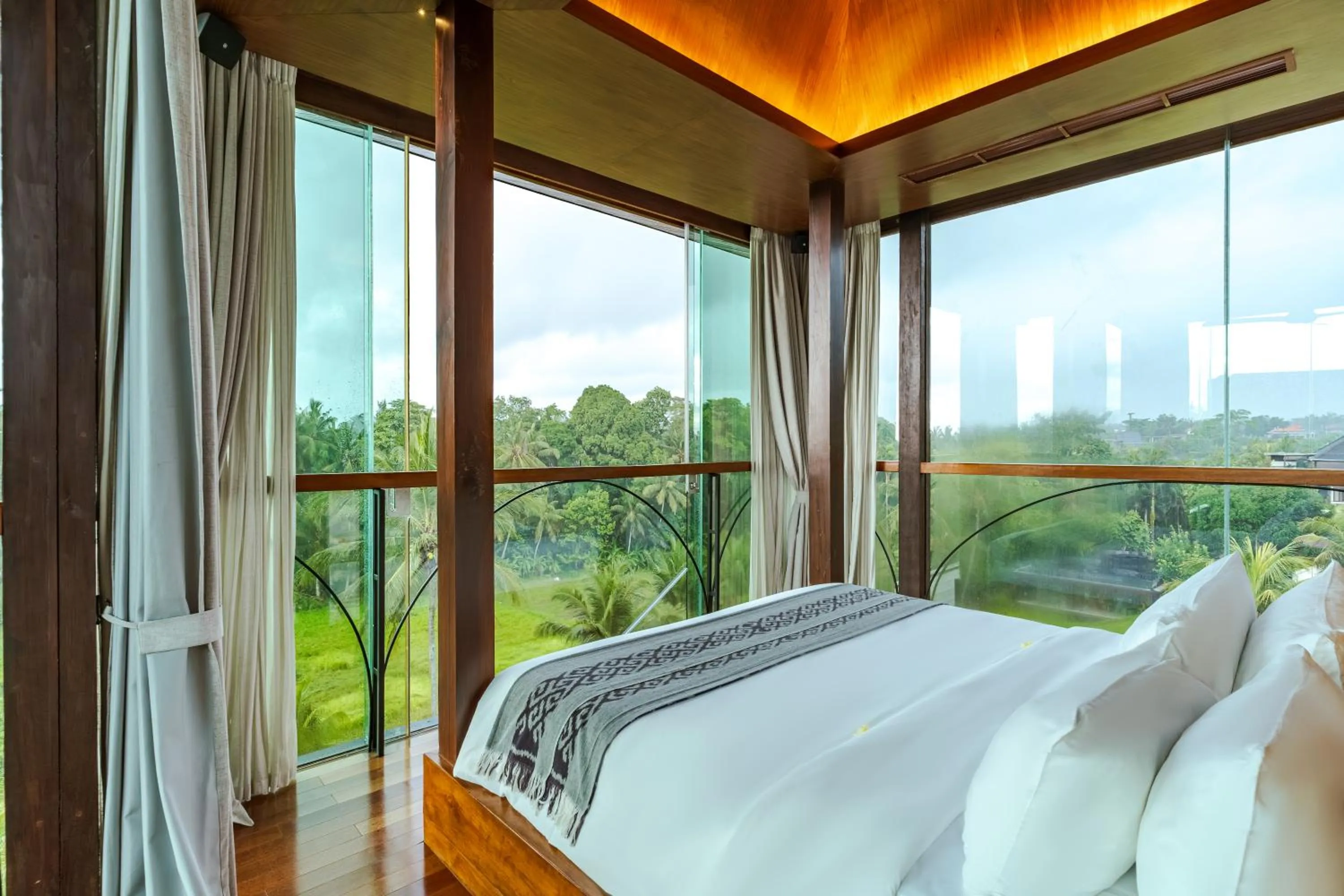 Bed in Soulshine Resort Ubud, Bali