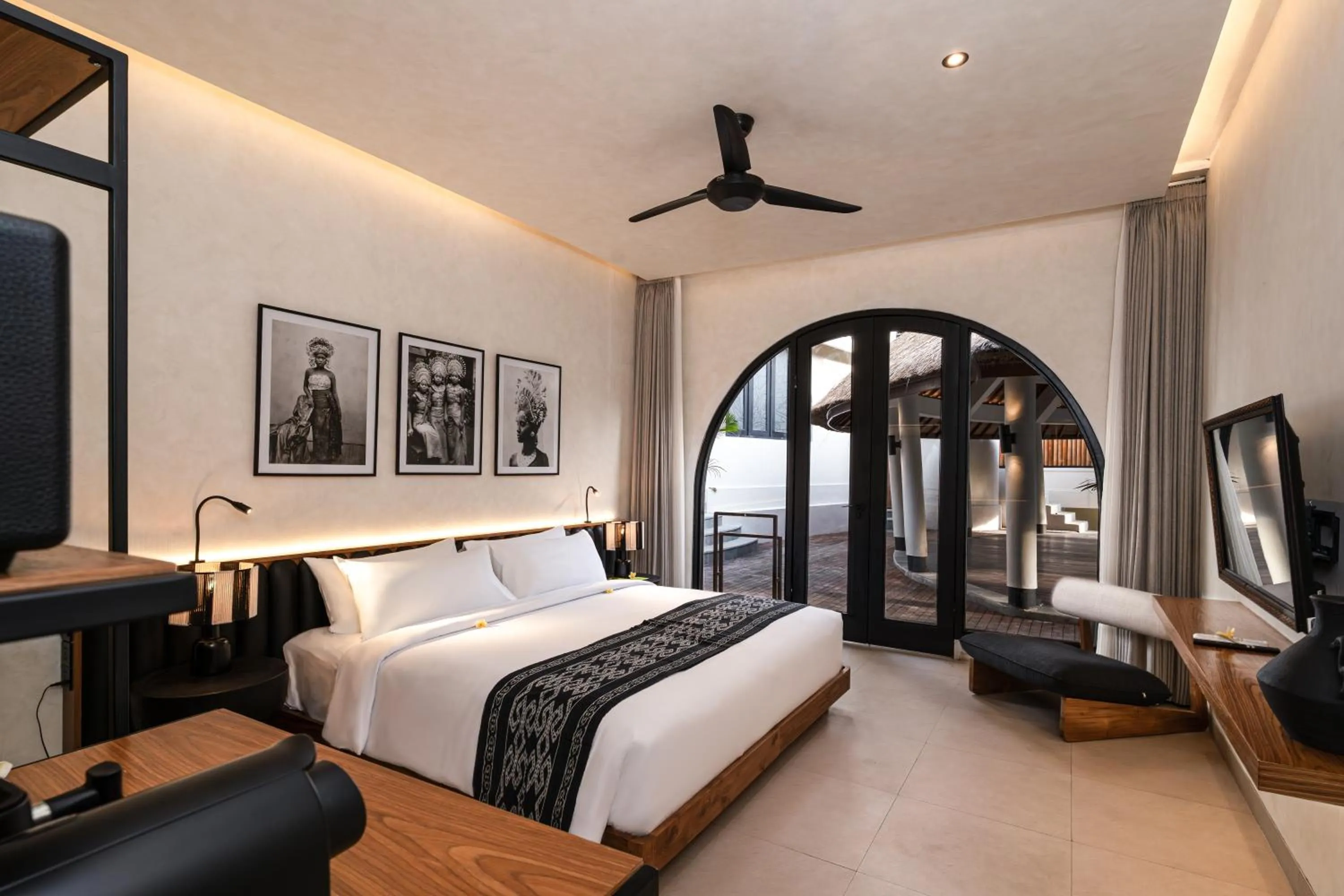 Bed in Soulshine Resort Ubud, Bali