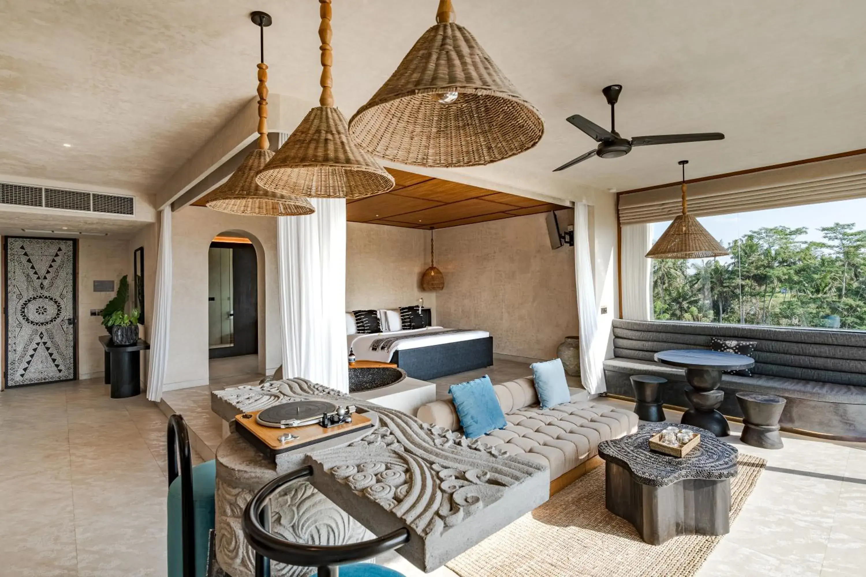 Living room in Soulshine Resort Ubud, Bali Living room in Soulshine Resort Ubud, Bali