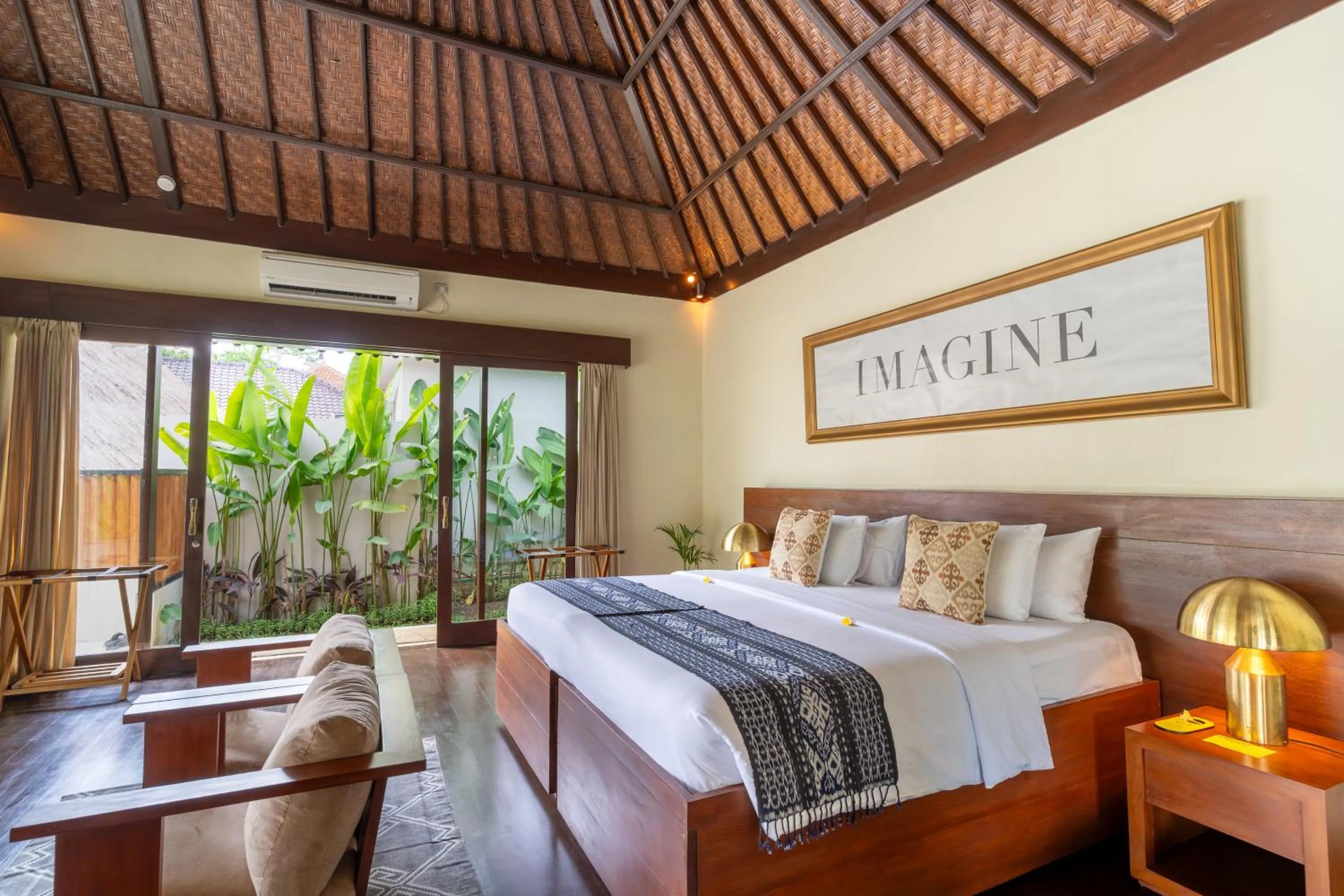 Bedroom, Bed in Soulshine Resort Ubud, Bali