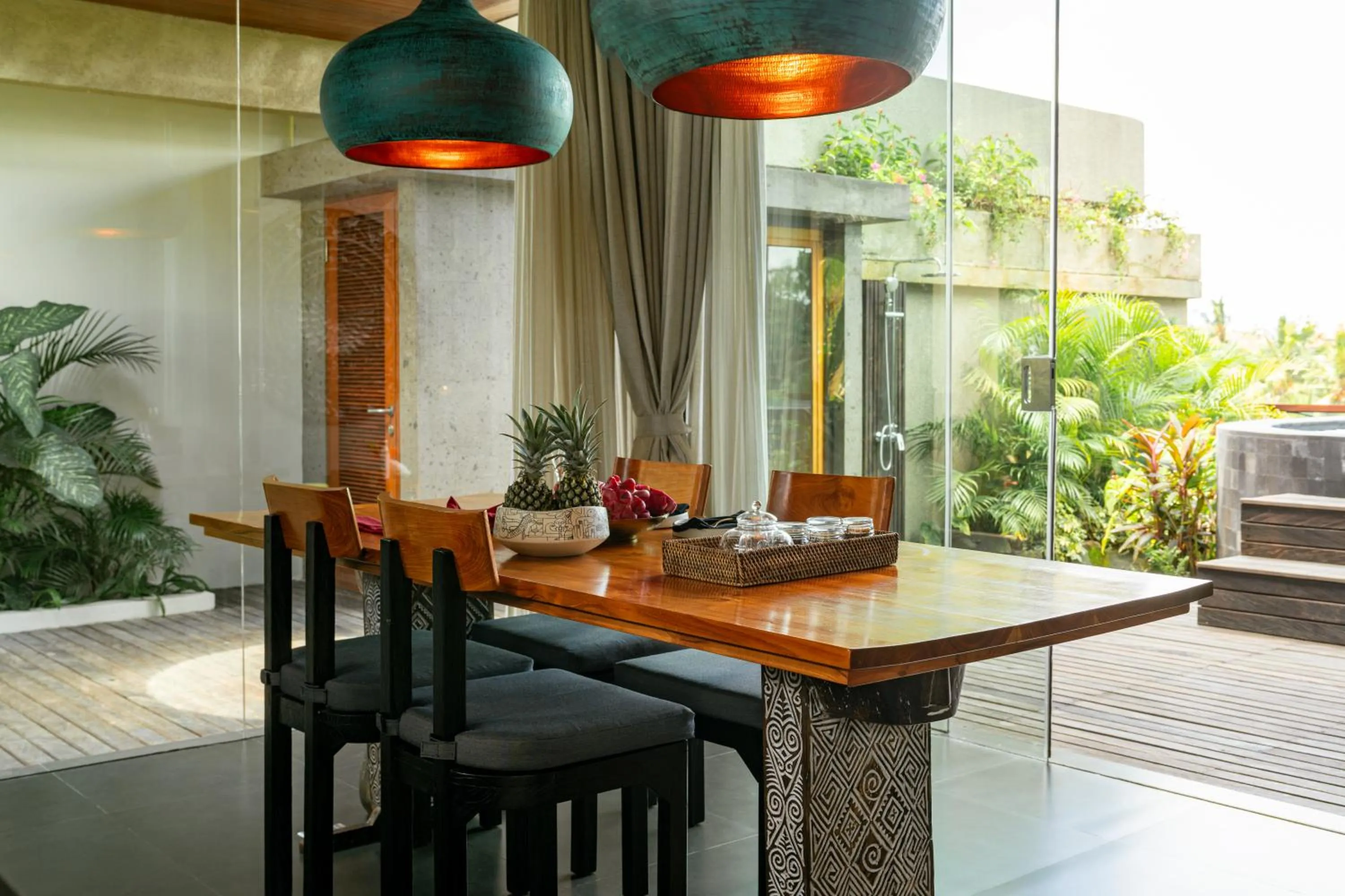 Living room in Soulshine Resort Ubud, Bali