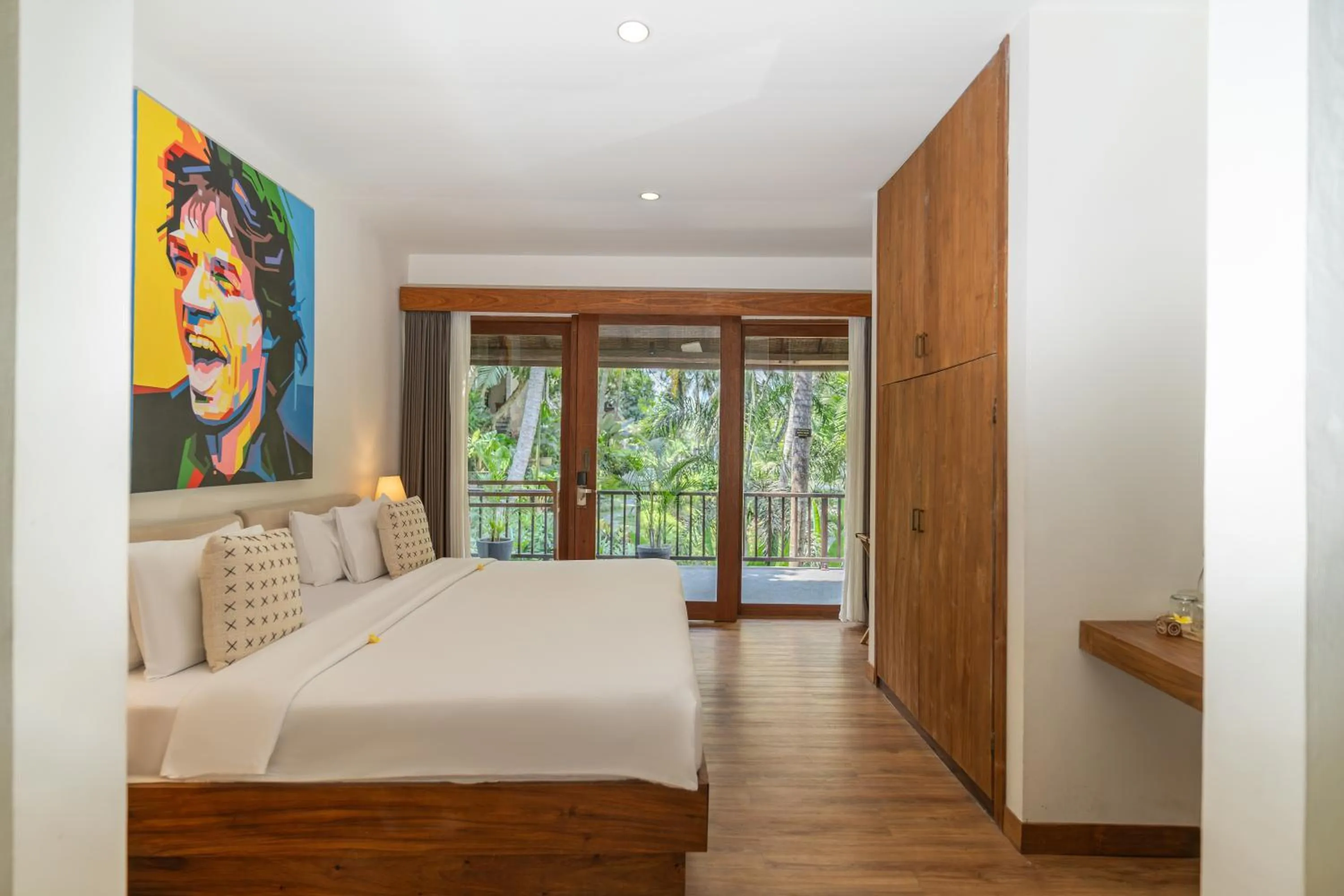 Bed in Soulshine Resort Ubud, Bali