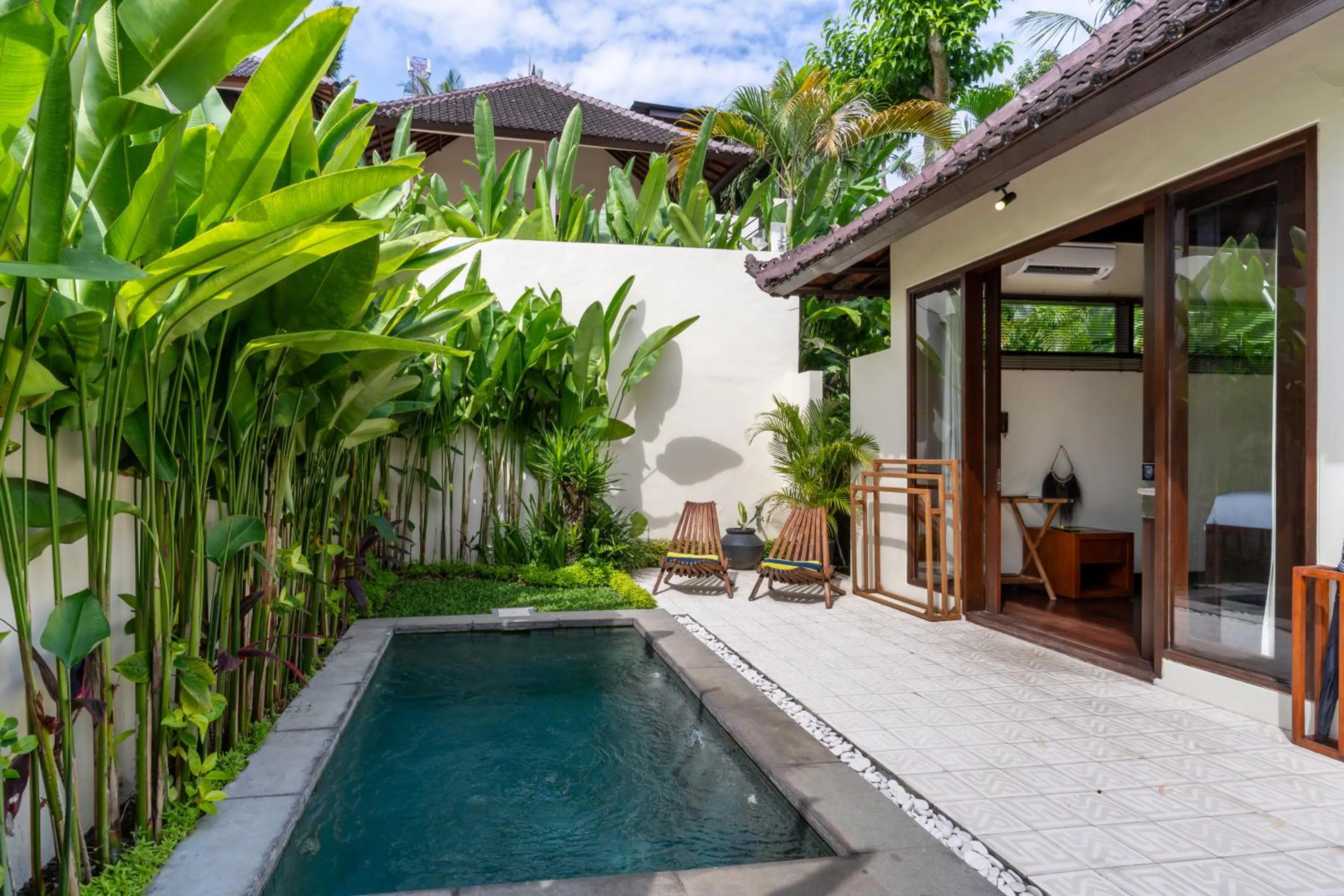 Swimming pool in Soulshine Resort Ubud, Bali