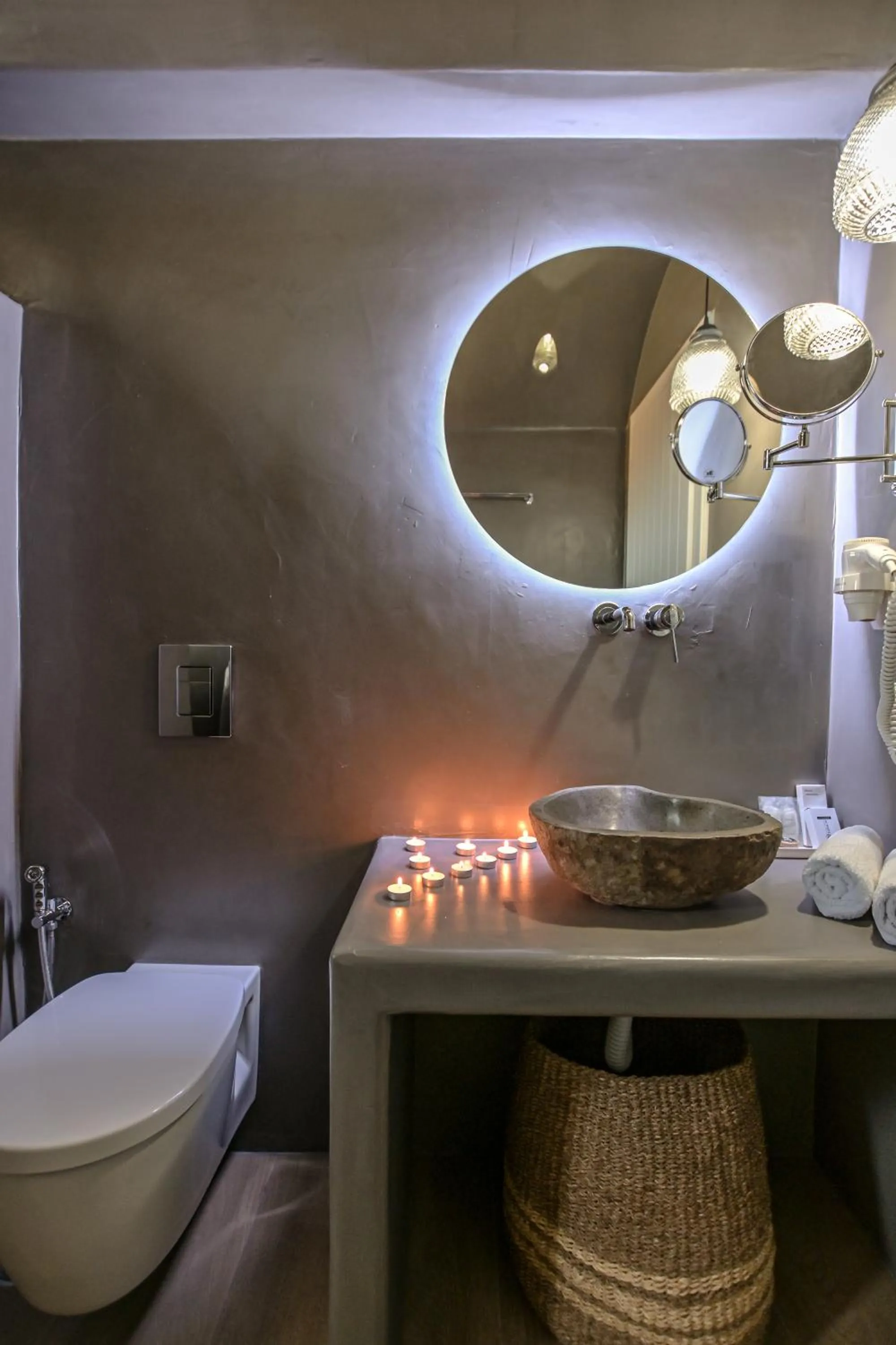 Bathroom in Sea & Olives Suites Hotel and Villas