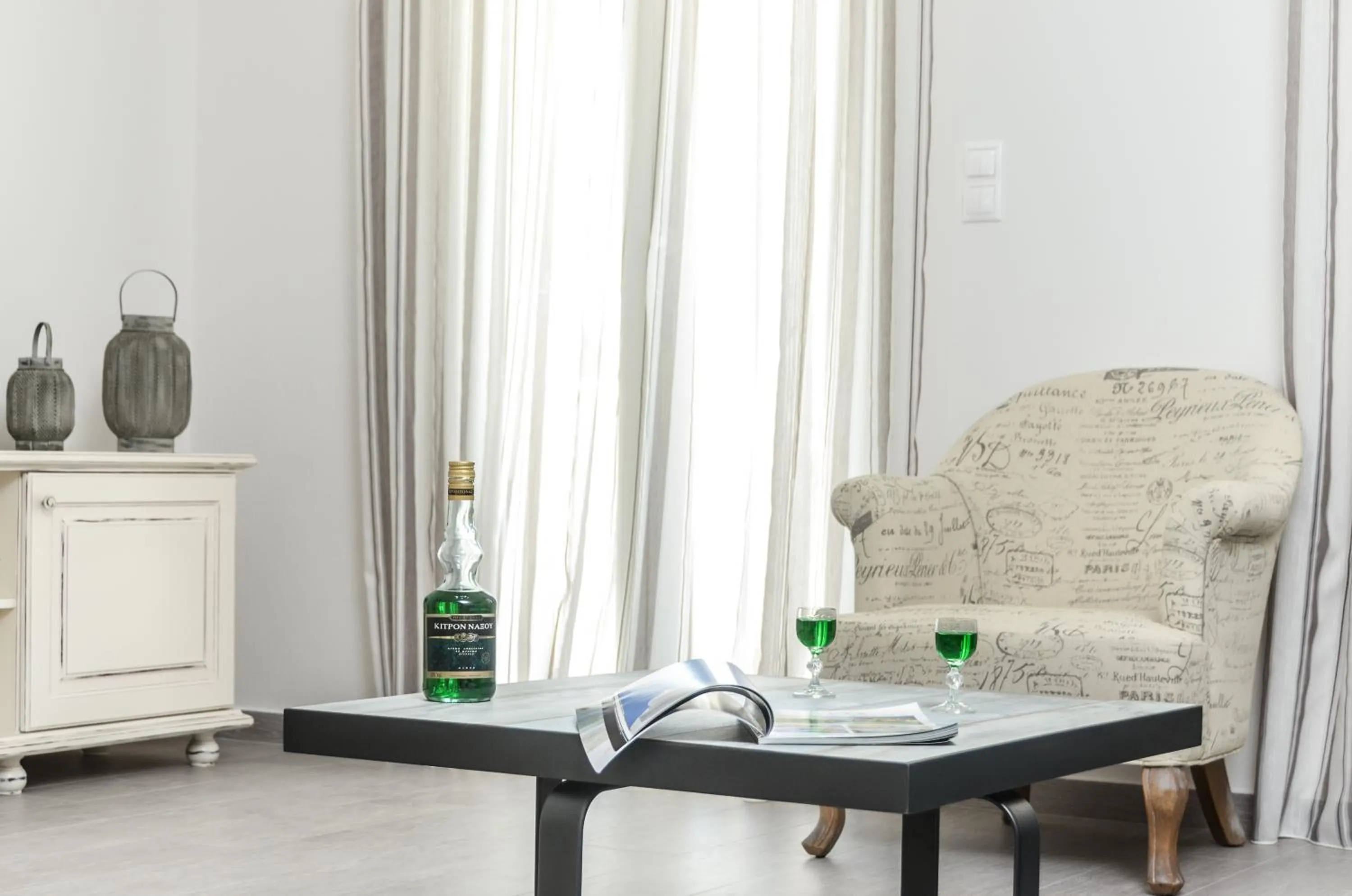 Seating area in Sea & Olives Suites Hotel and Villas