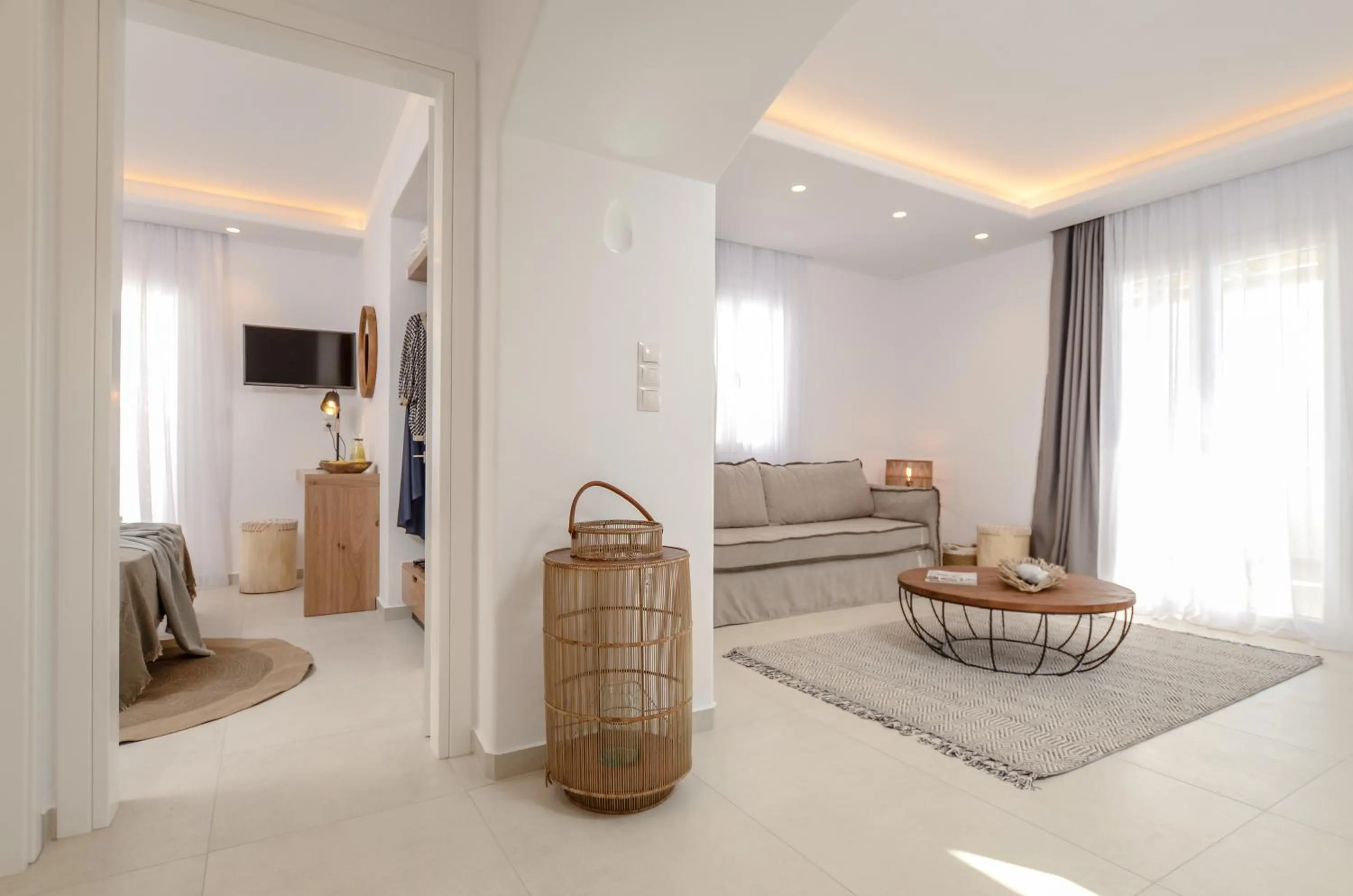 Living room in Sea & Olives Suites Hotel and Villas