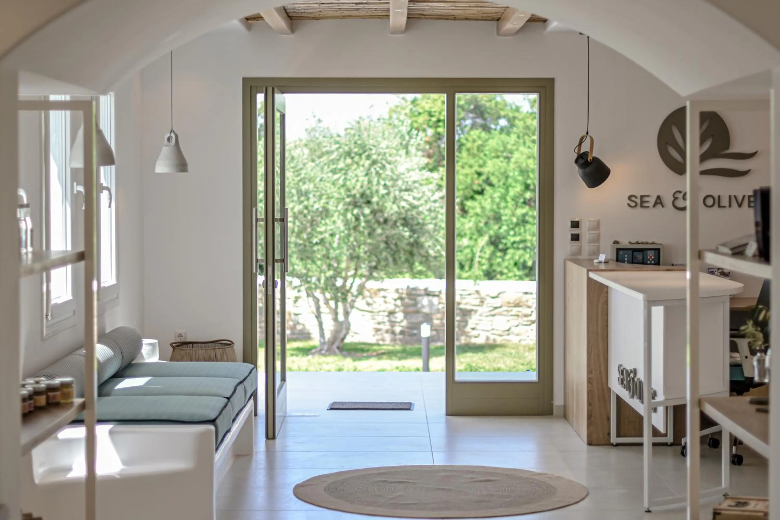 Property building in Sea & Olives Suites Hotel and Villas