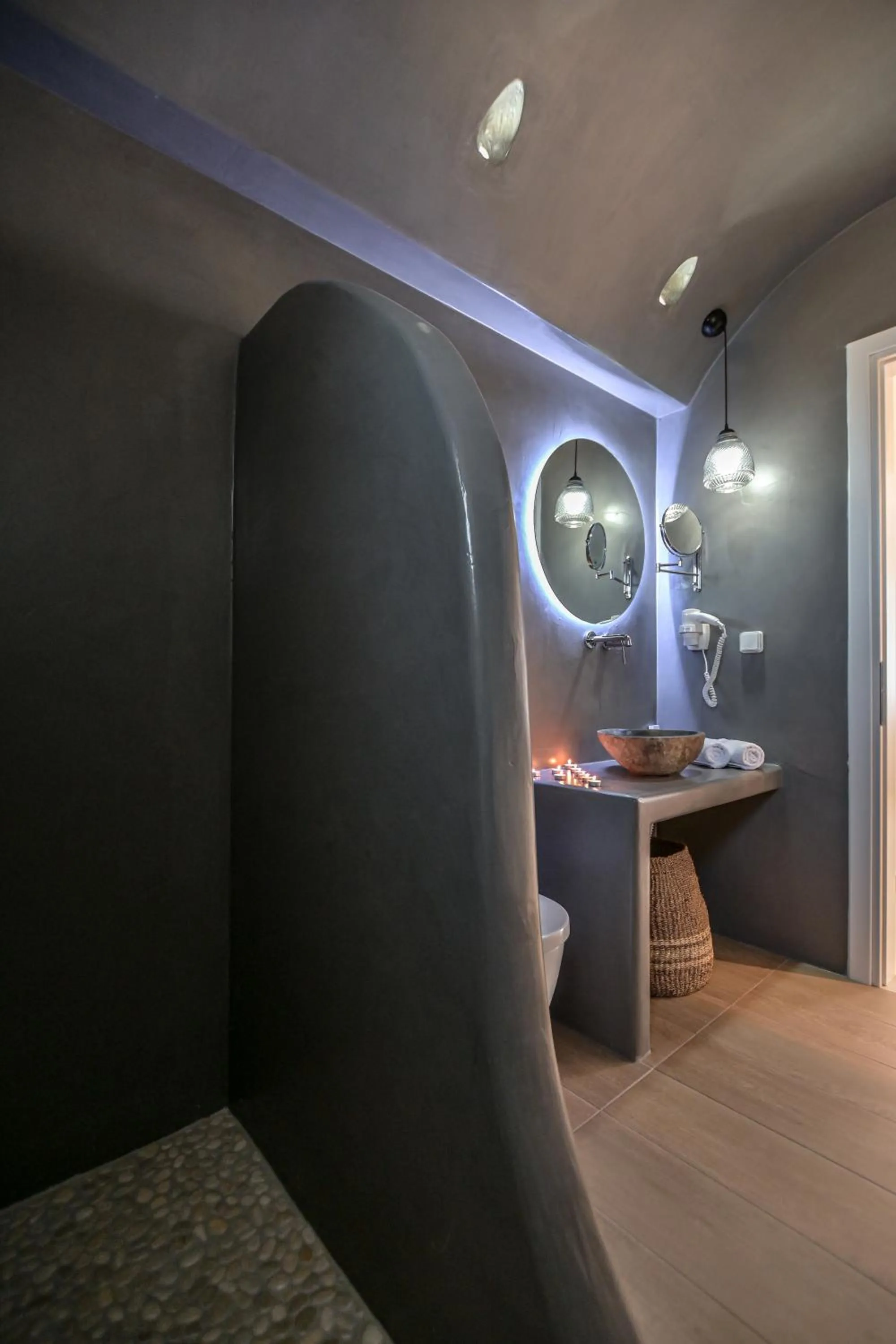 Bathroom in Sea & Olives Suites Hotel and Villas