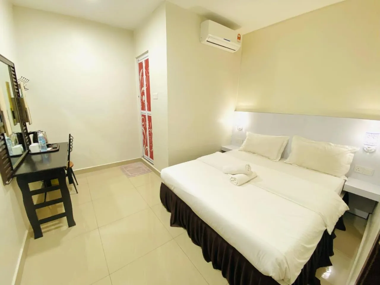 Bed in Sunsega Hotel