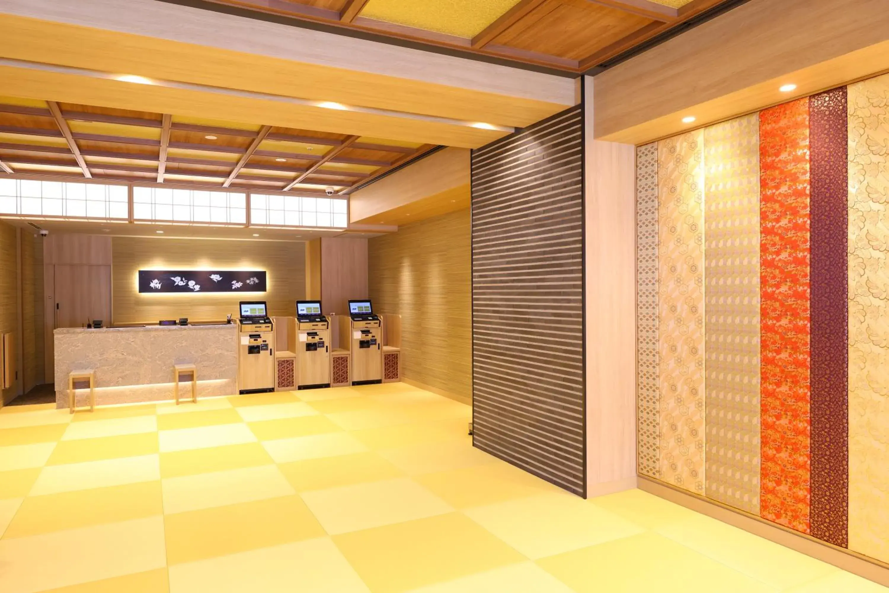 Lobby or reception in Natural Hot Spring Higo no Yu Onyado Nono Kumamoto Lobby or reception in Natural Hot Spring Higo no Yu Onyado Nono Kumamoto