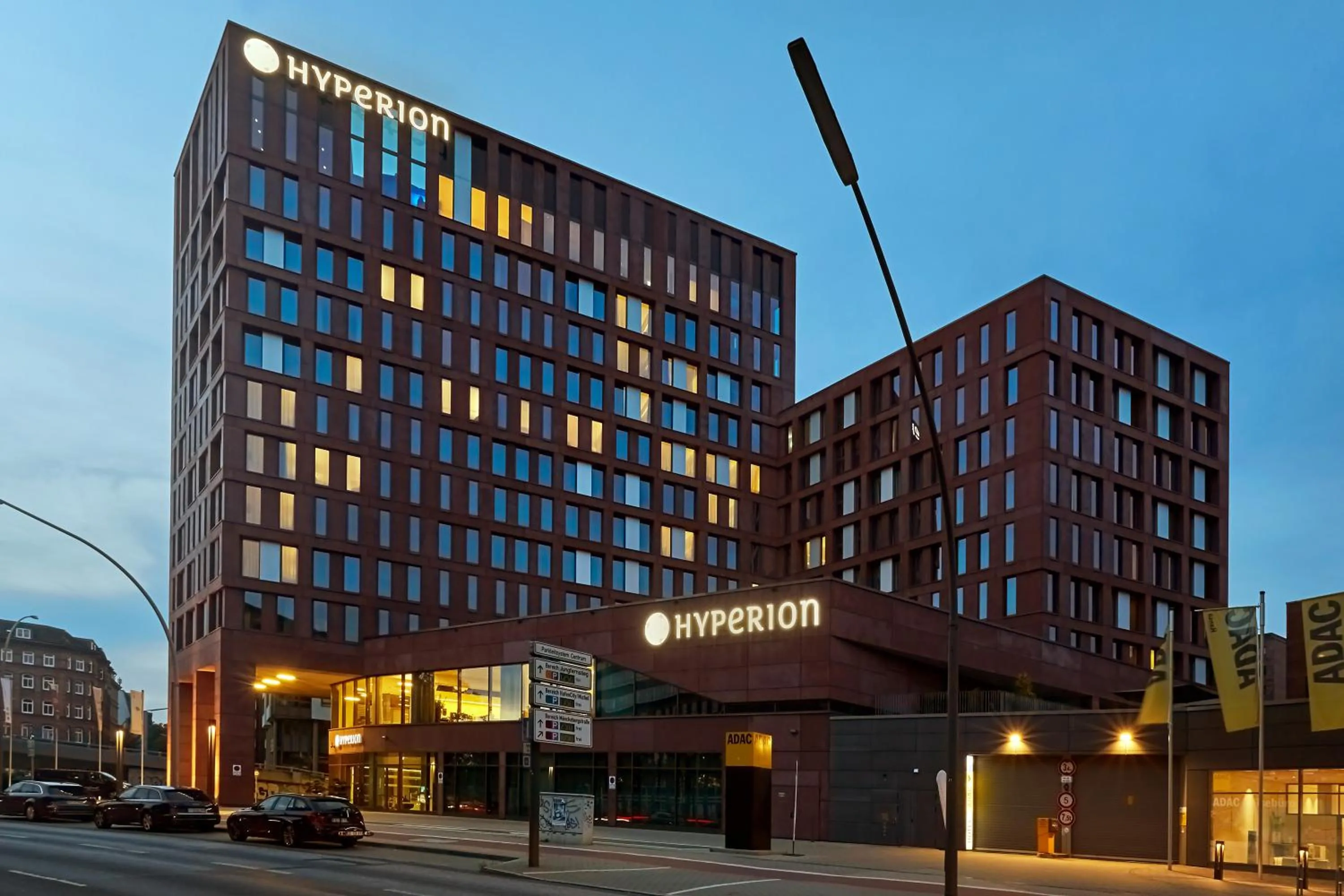 Property building in HYPERION Hotel Hamburg City, Trademark Collection by Wyndham