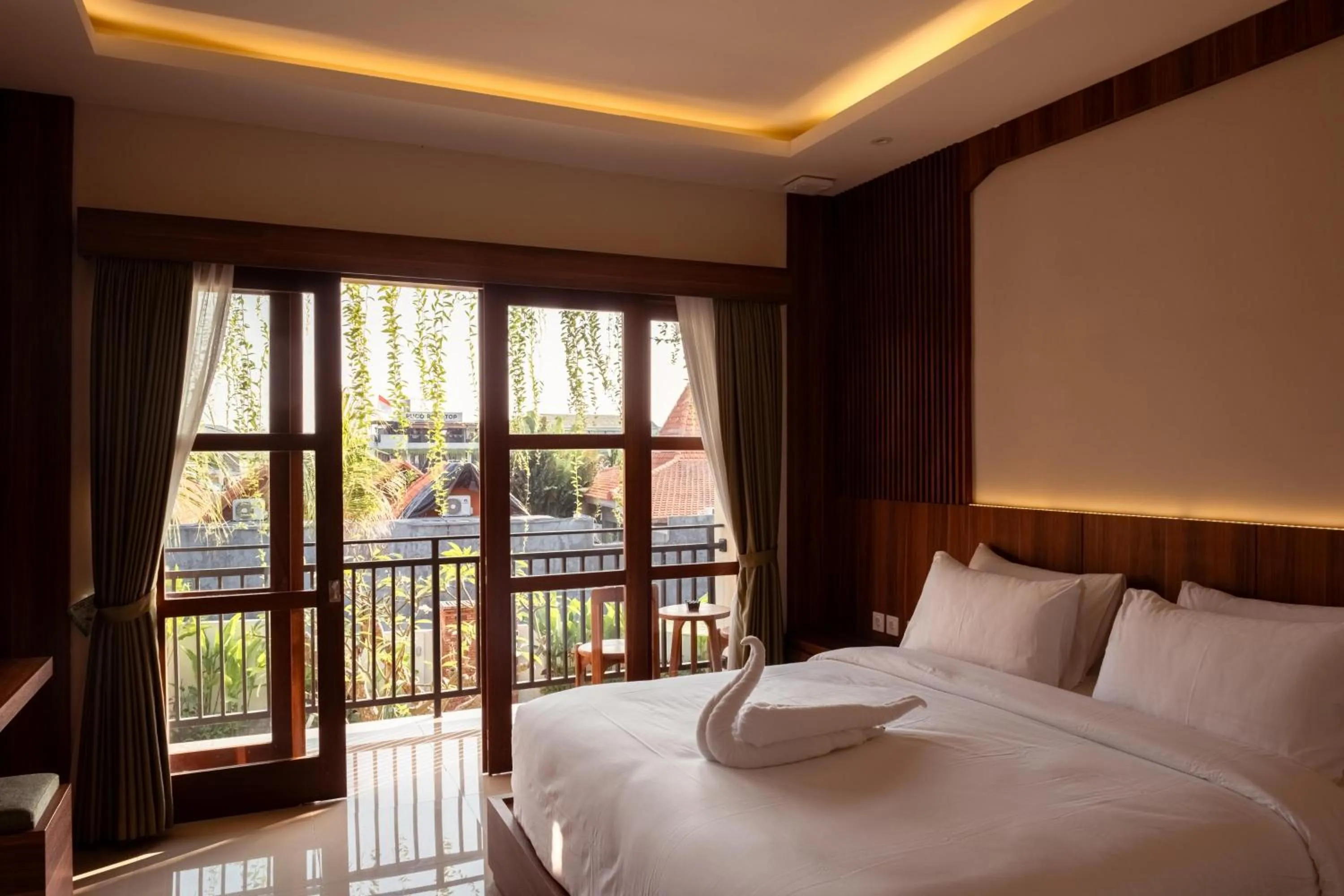 Bed in Puri Kaja House