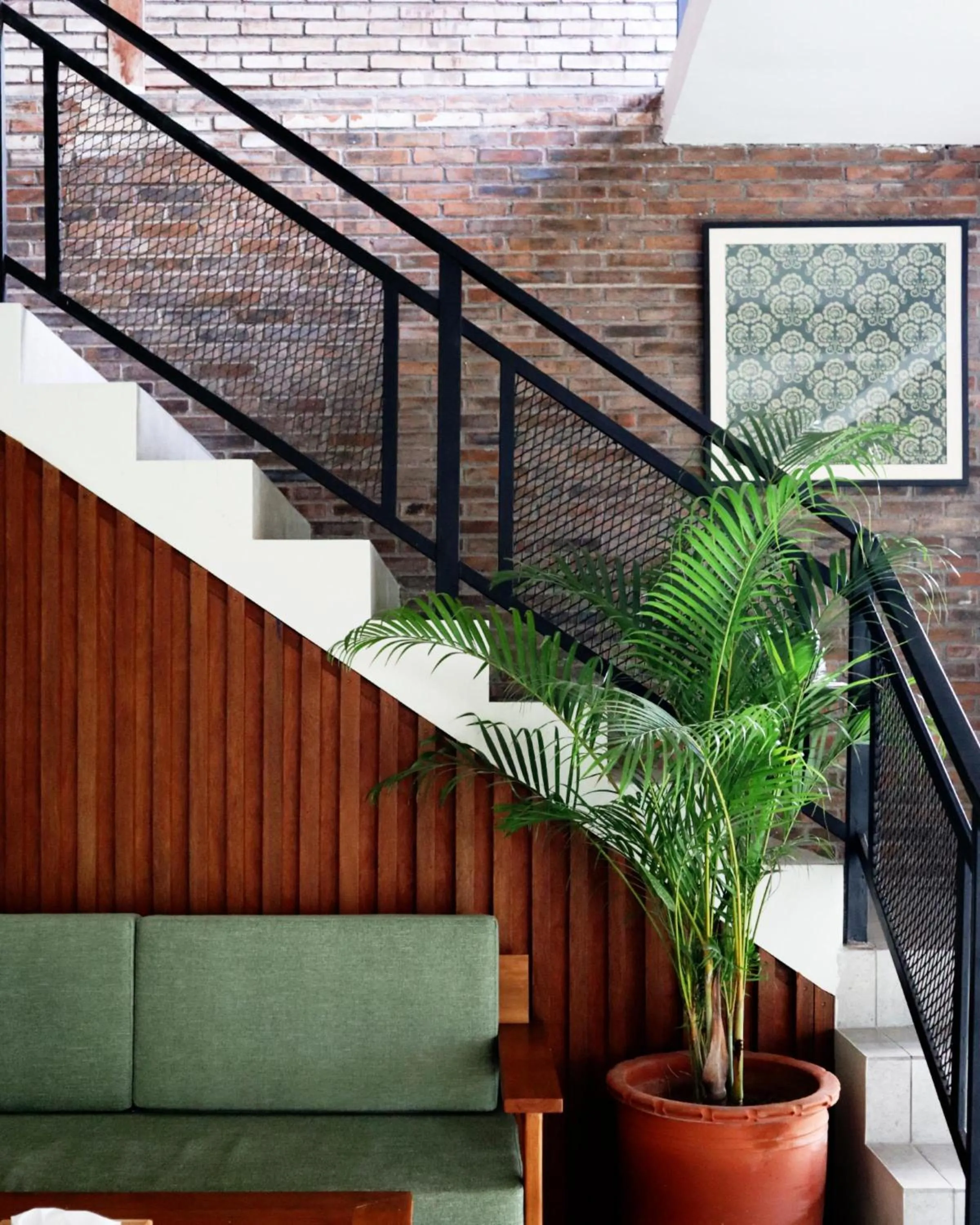 Seating area in Puri Kaja House