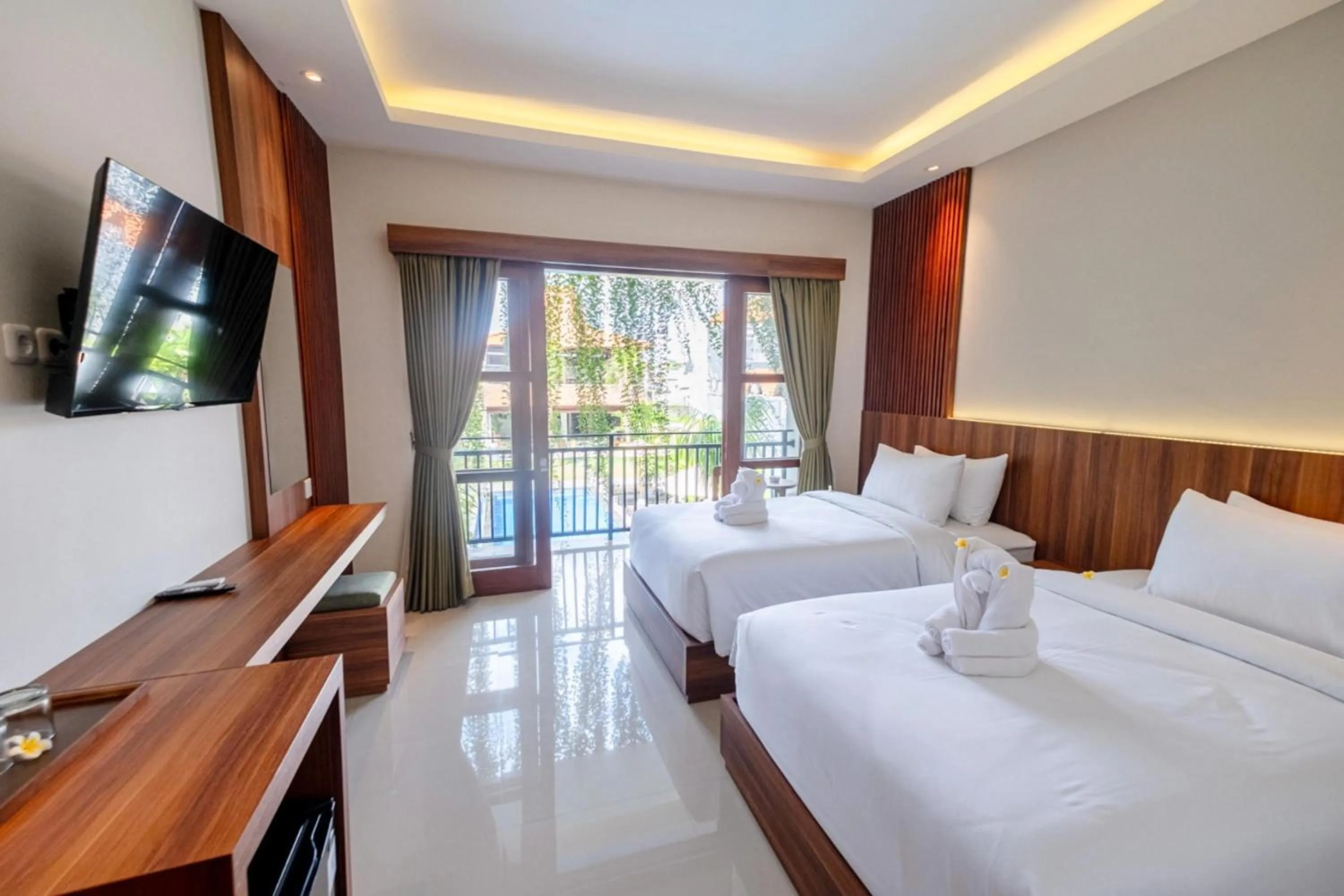 Bed in Puri Kaja House