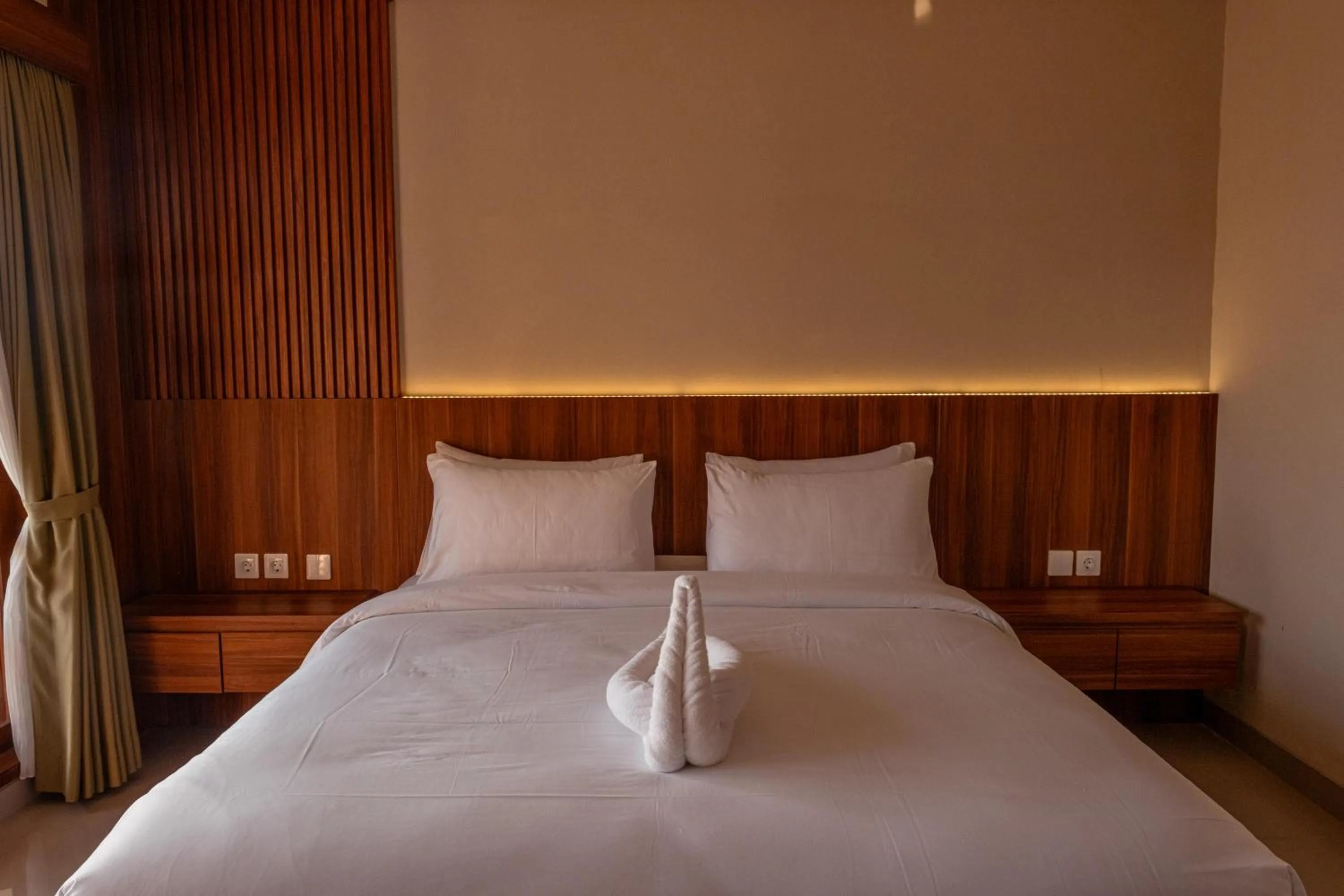 Bed in Puri Kaja House