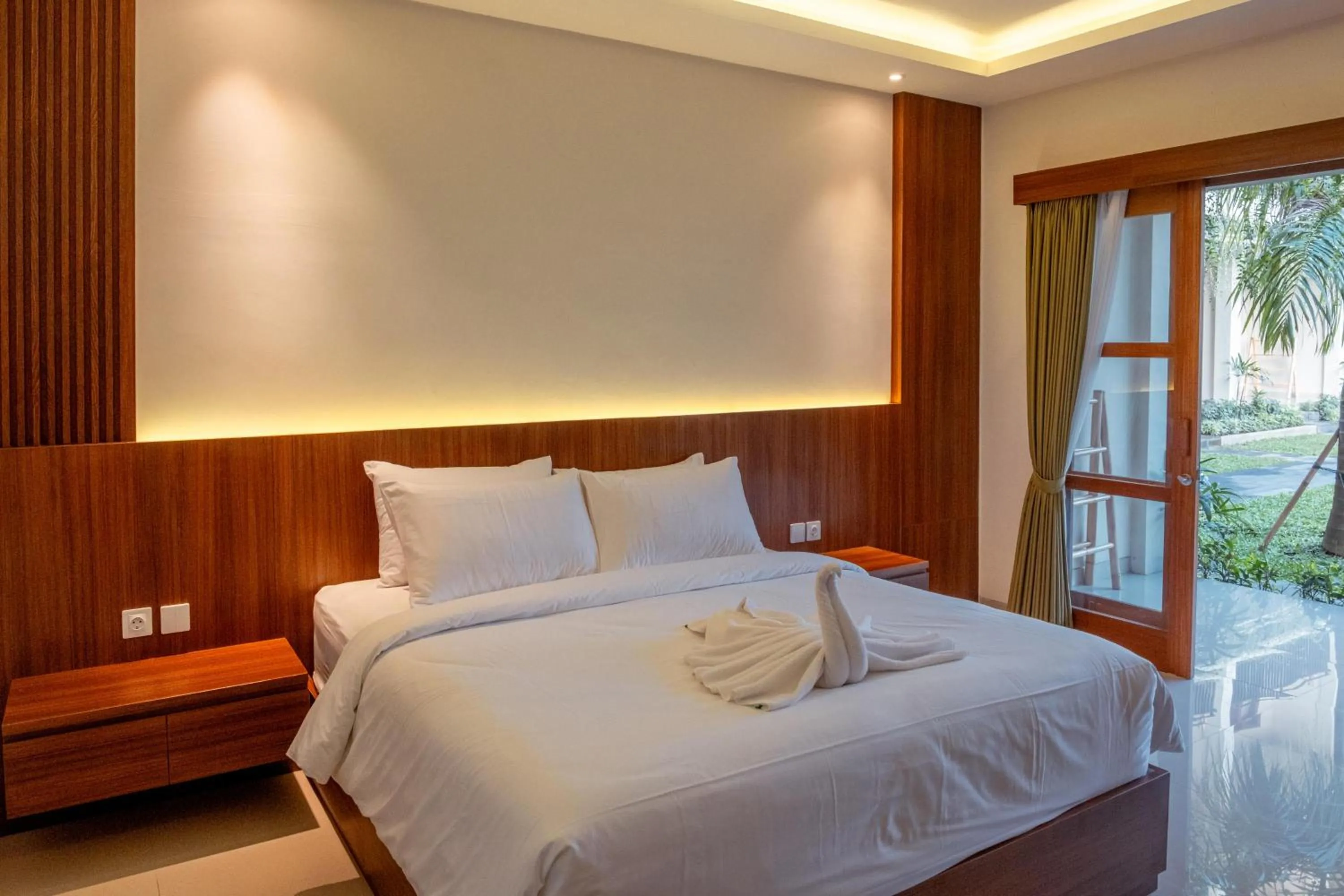 Bed in Puri Kaja House