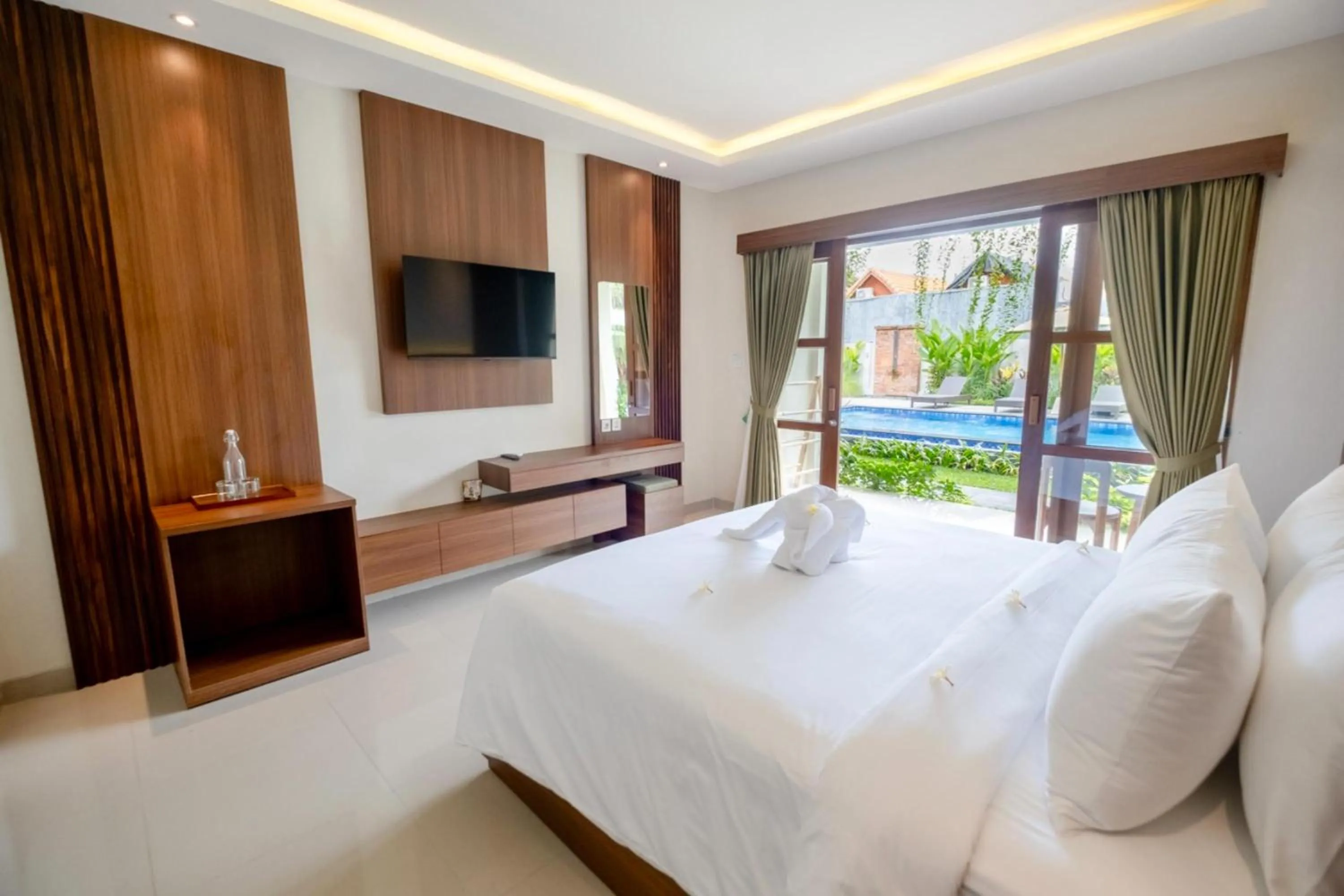 Bed in Puri Kaja House