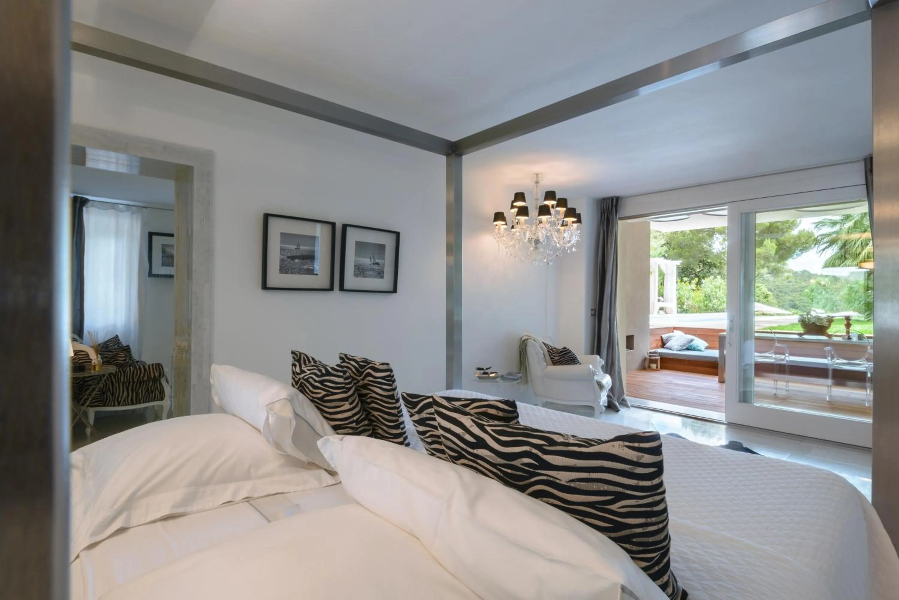 Bed in Mediterranea Luxury House